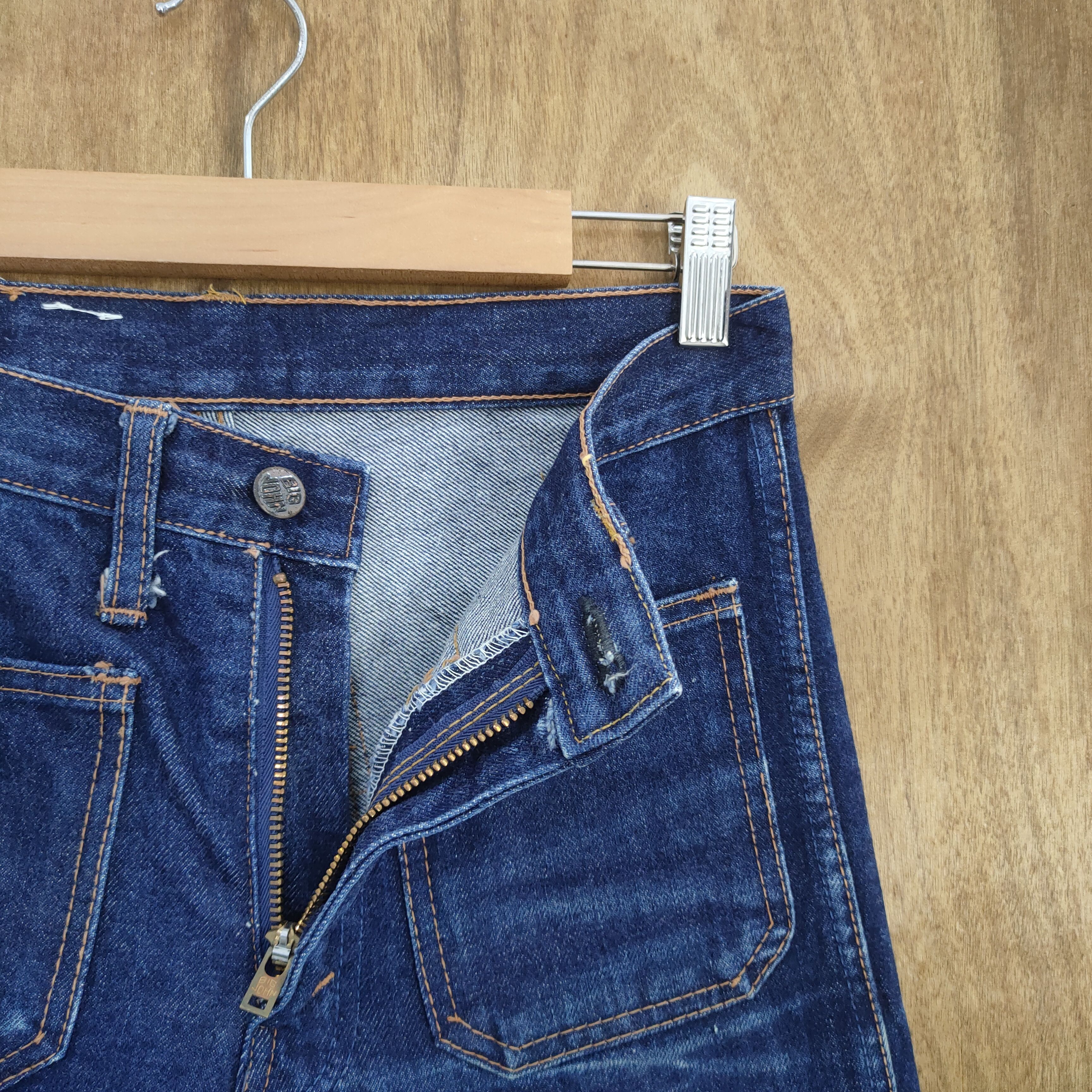 Big John × Jean VINTAGE FLARED JEANS BUSH PANTS Size US 26 / EU 42 - 10 Thumbnail