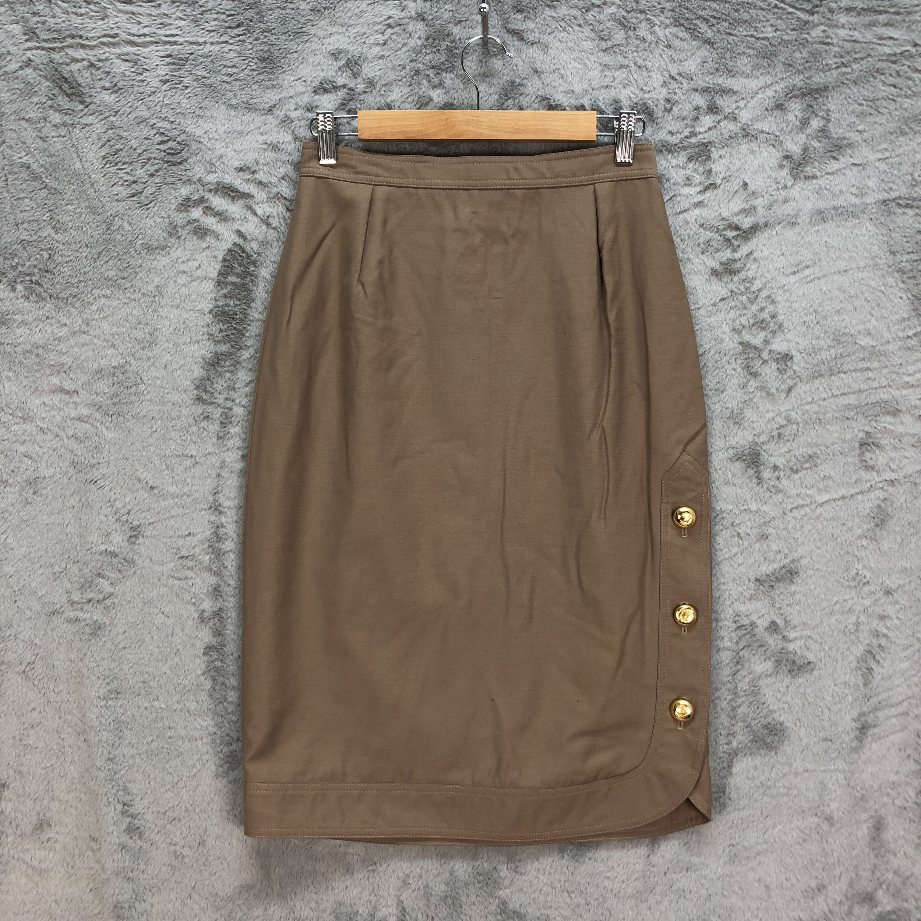 Valentino Valentino Garavani Lana Wool Skirt #6214-54 Size 29" - 1 Thumbnail