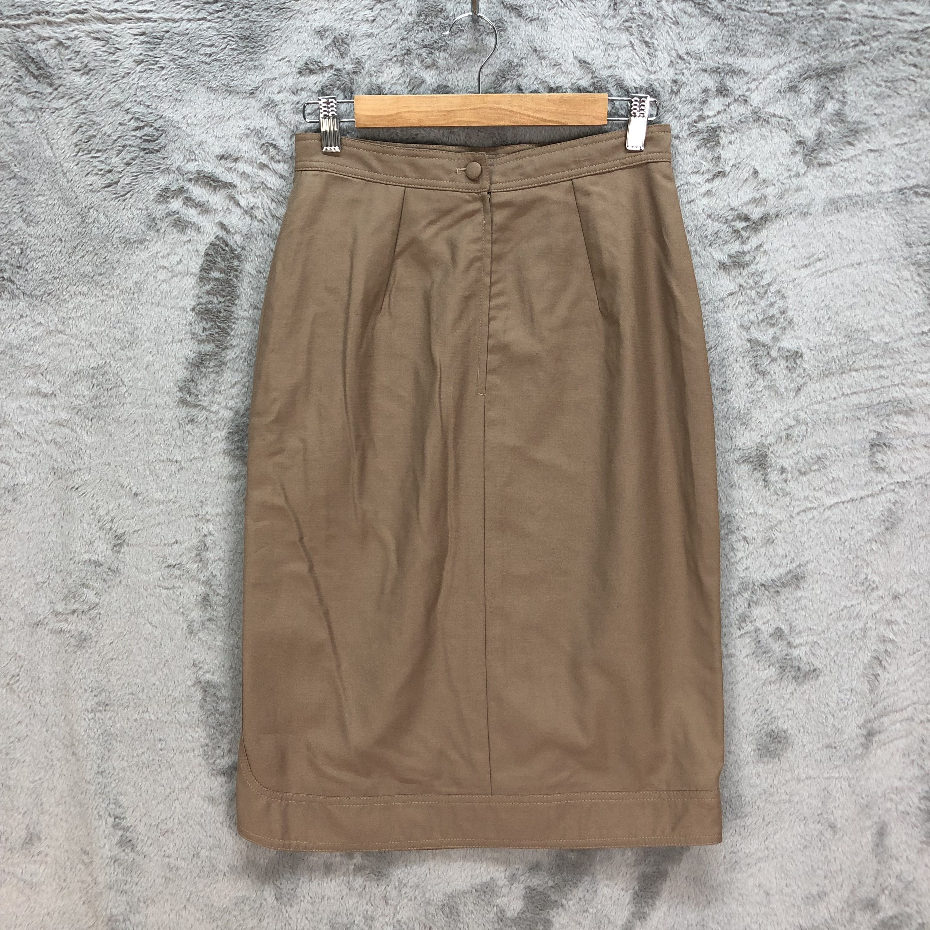 Valentino Valentino Garavani Lana Wool Skirt #6214-54 Size 29" - 10 Thumbnail