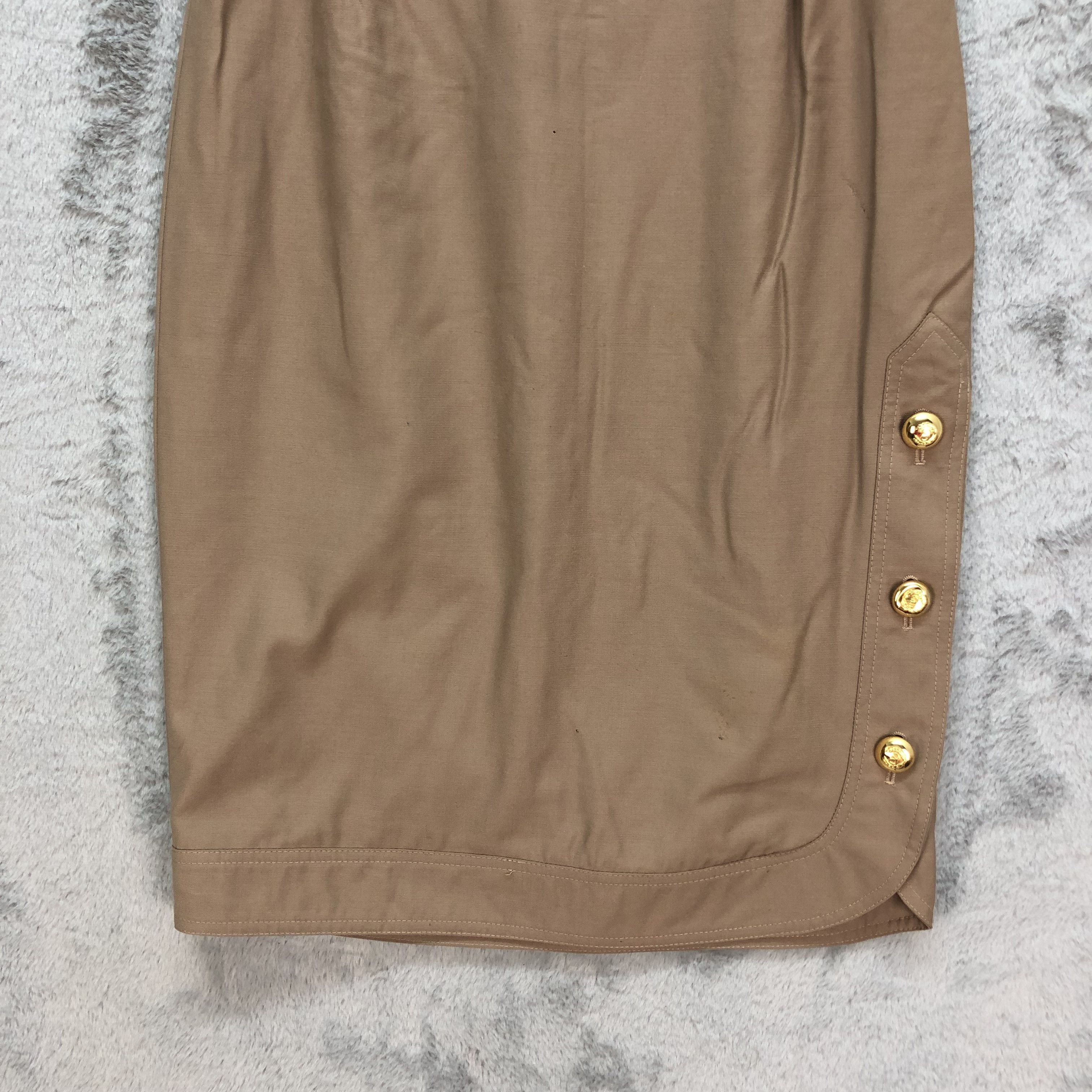 Valentino Valentino Garavani Lana Wool Skirt #6214-54 Size 29" - 4 Thumbnail