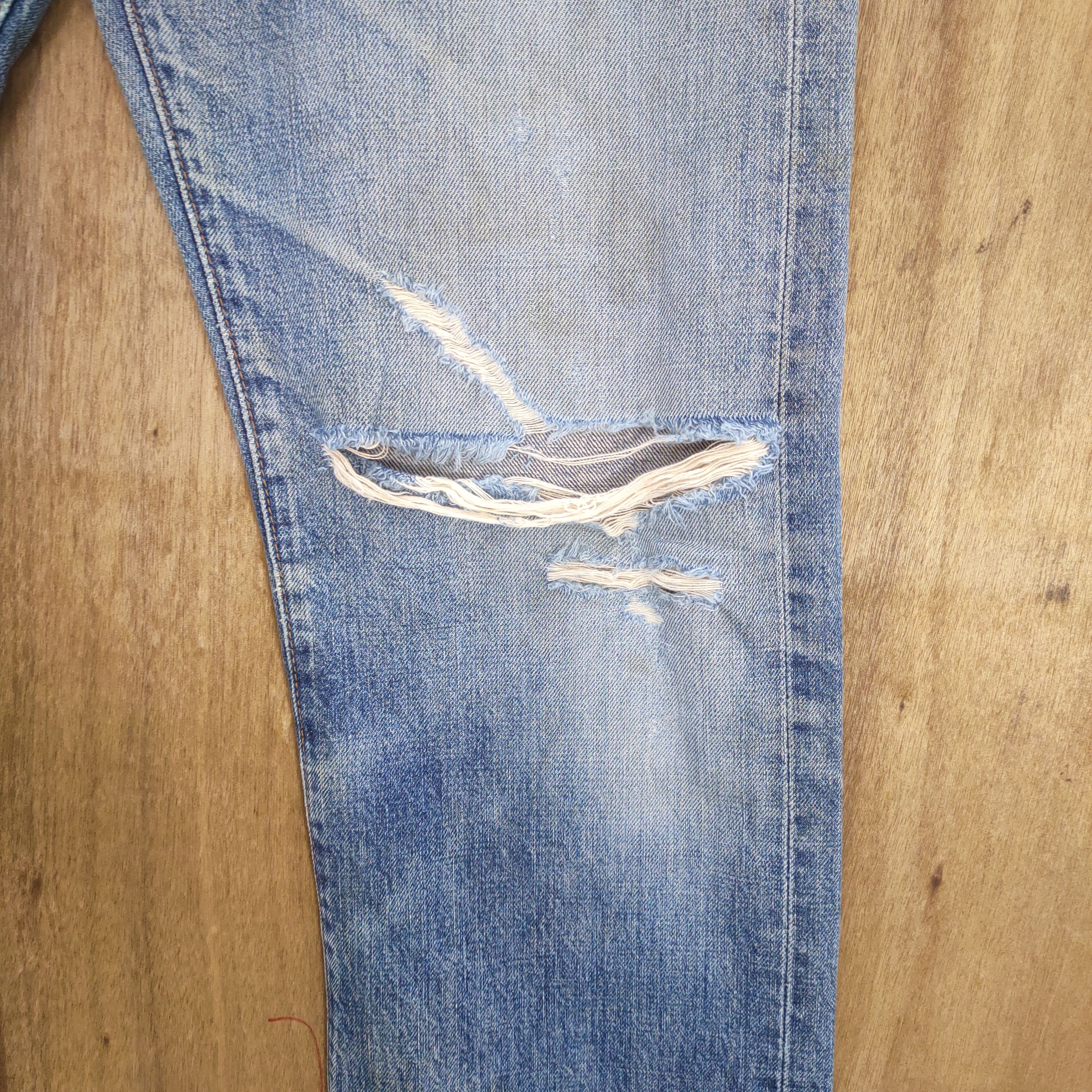 Levi's Vintage Clothing VINTAGE LEVI'S 502 BIG E 96' SELVEDGE RIPPEP JEANS PANTS Size US 30 / EU 46 - 8 Thumbnail