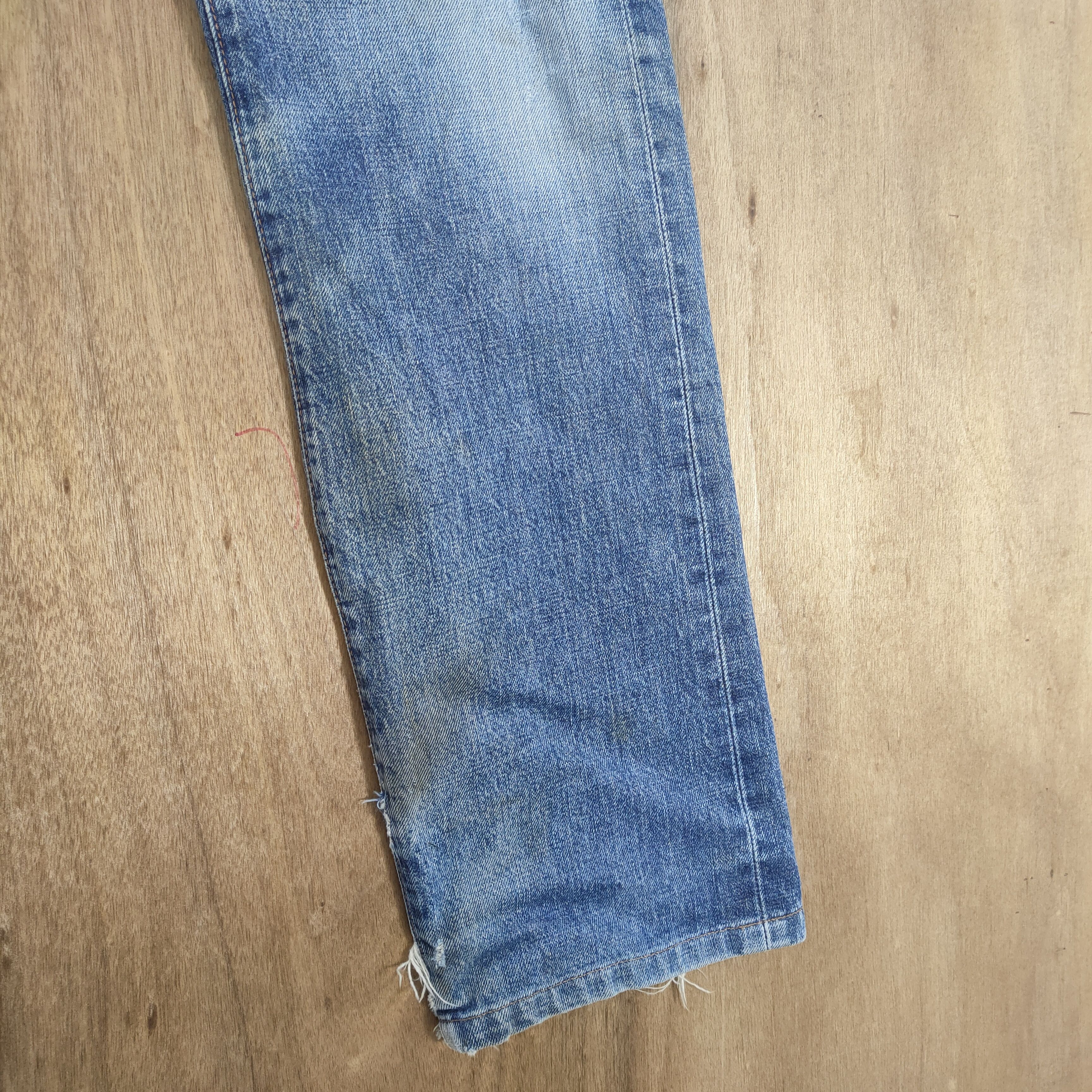 Levi's Vintage Clothing VINTAGE LEVI'S 502 BIG E 96' SELVEDGE RIPPEP JEANS PANTS Size US 30 / EU 46 - 10 Thumbnail