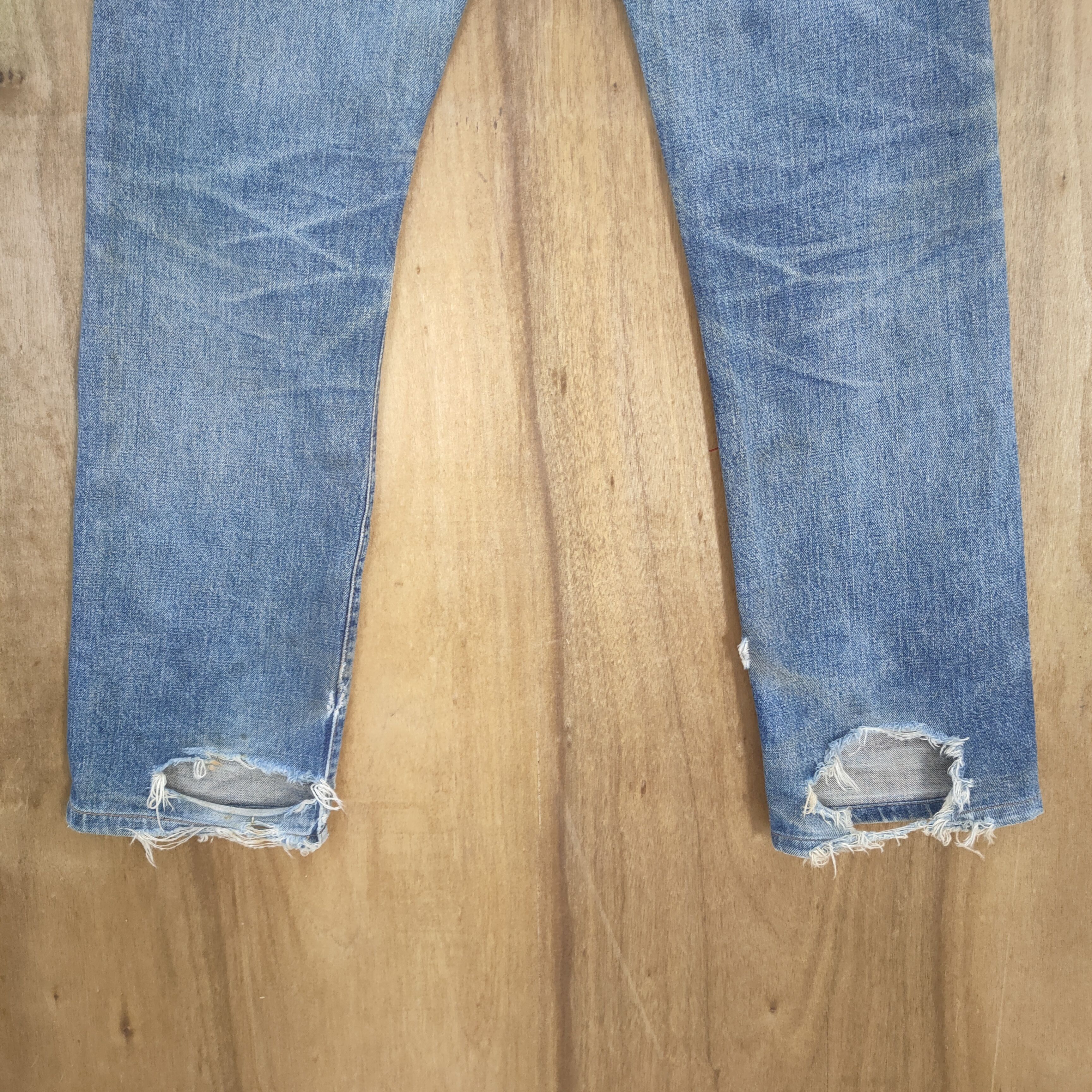 Levi's Vintage Clothing VINTAGE LEVI'S 502 BIG E 96' SELVEDGE RIPPEP JEANS PANTS Size US 30 / EU 46 - 12 Thumbnail