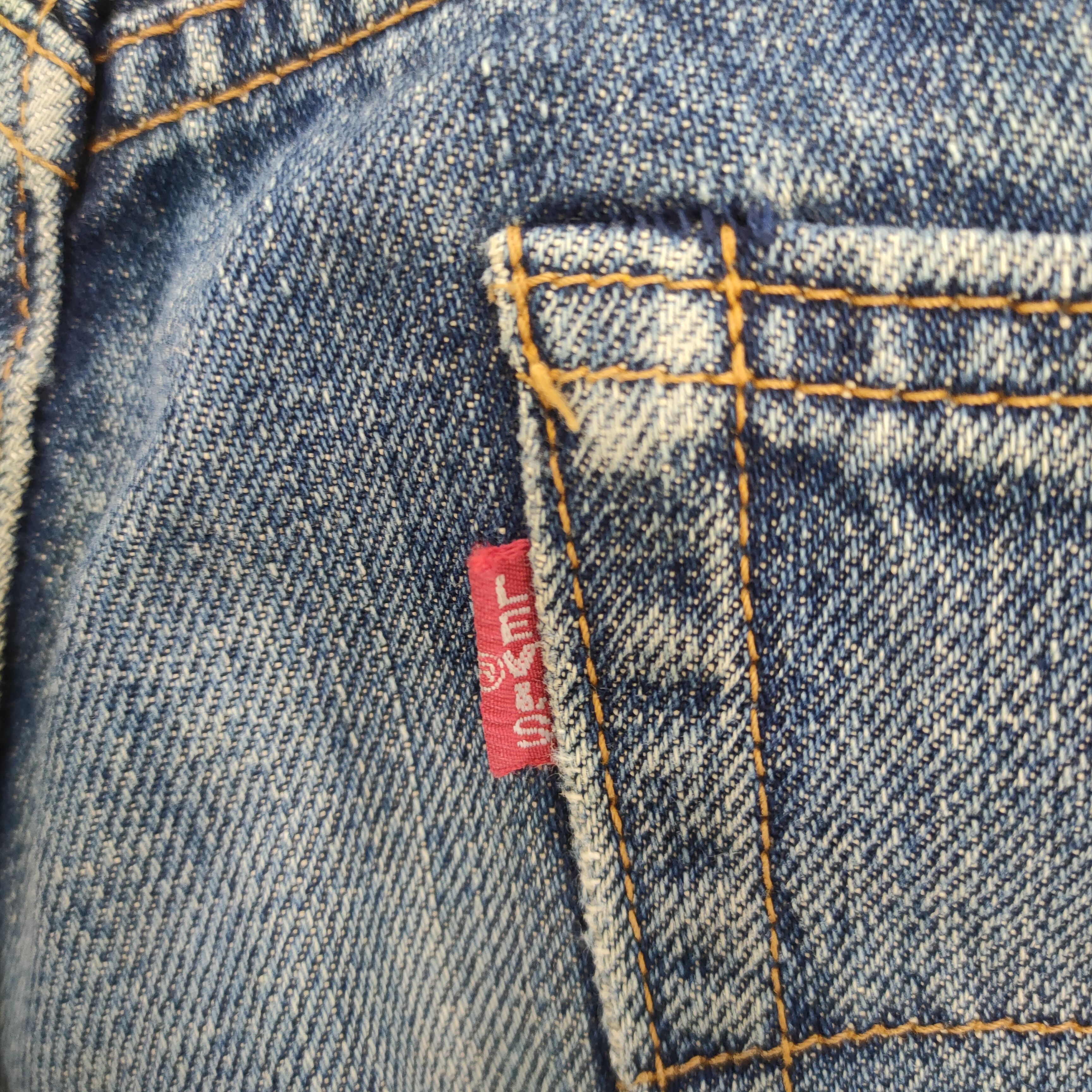 Levi's Vintage Clothing VINTAGE LEVI'S 502 BIG E 96' SELVEDGE RIPPEP JEANS PANTS Size US 30 / EU 46 - 14 Thumbnail
