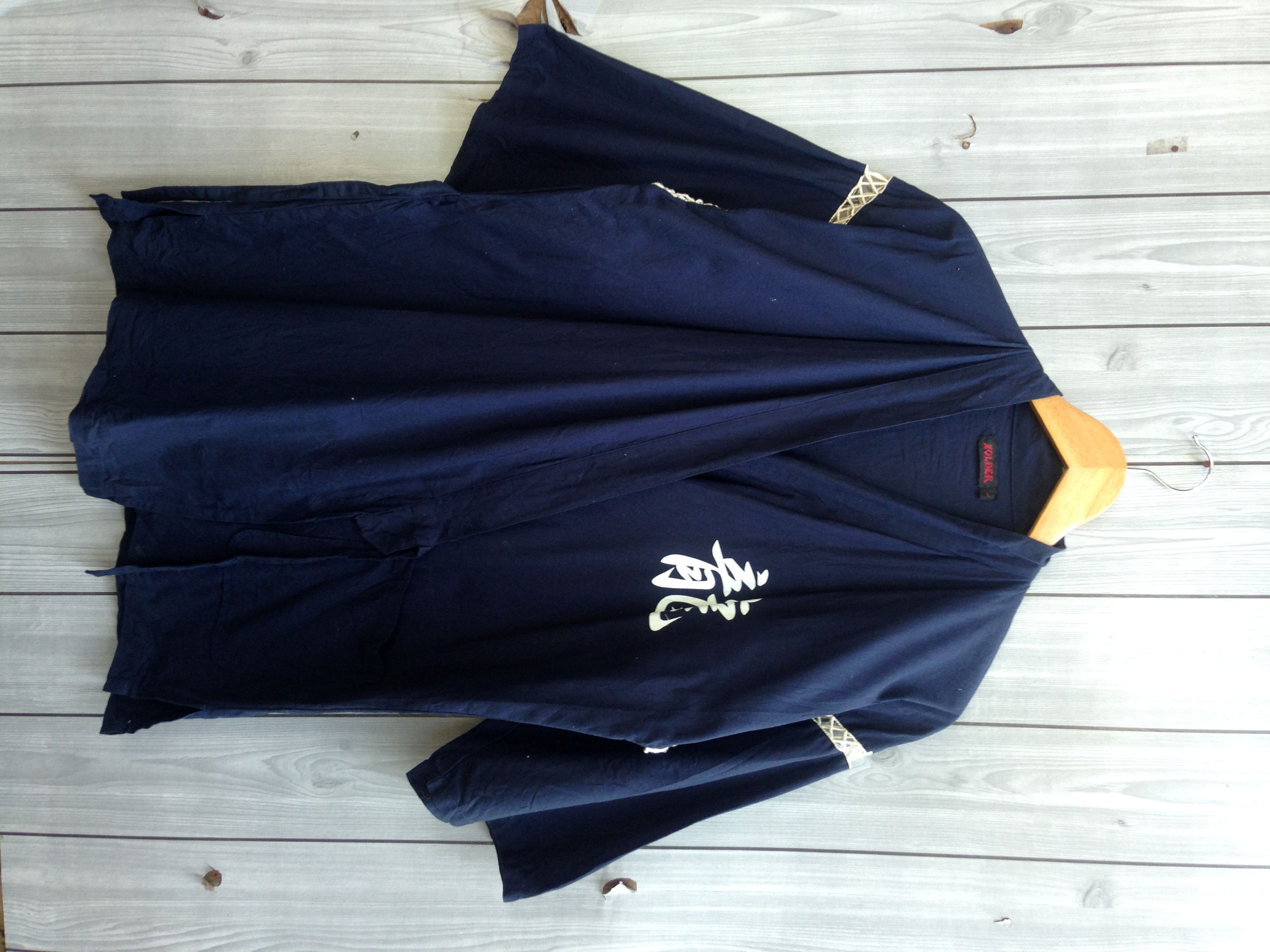 Japanese Brand Japanese Kimono Dragon Big Logo Outerwear Size US L / EU 52-54 / 3 - 3 Thumbnail
