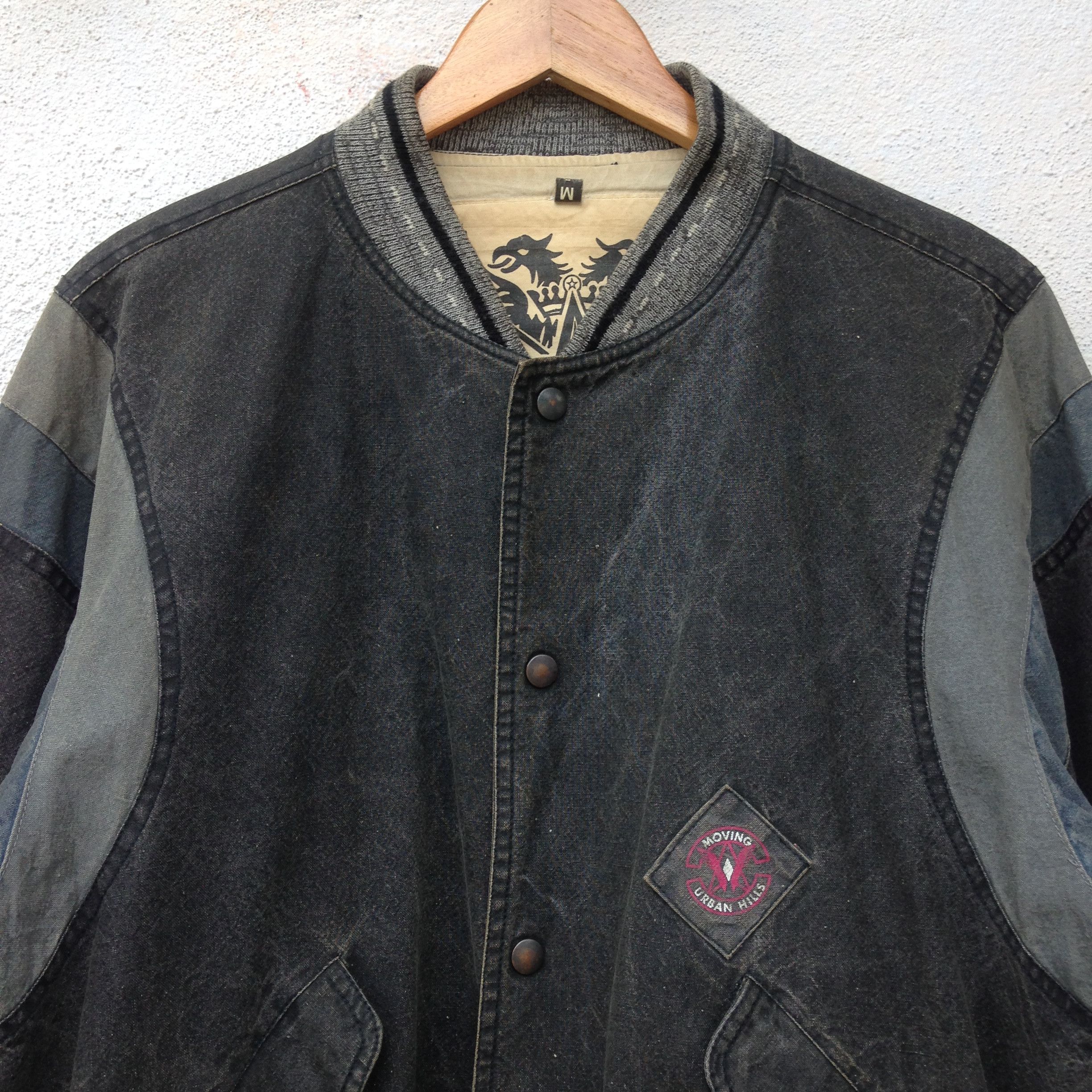Vintage Vintage Athletic Dept Bomber Jacket Size US M / EU 48-50 / 2 - 5 Thumbnail