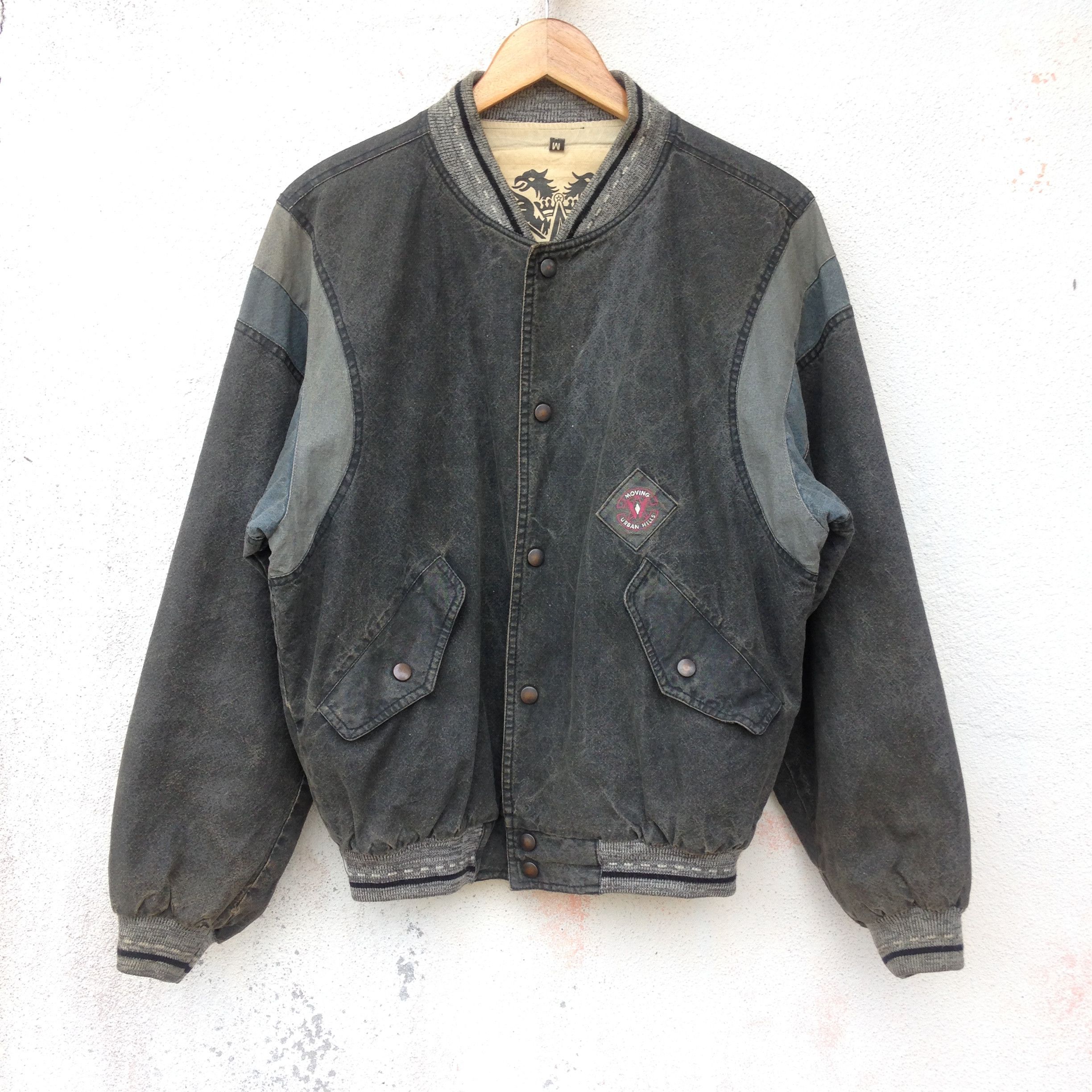 Vintage Vintage Athletic Dept Bomber Jacket Size US M / EU 48-50 / 2 - 8 Thumbnail