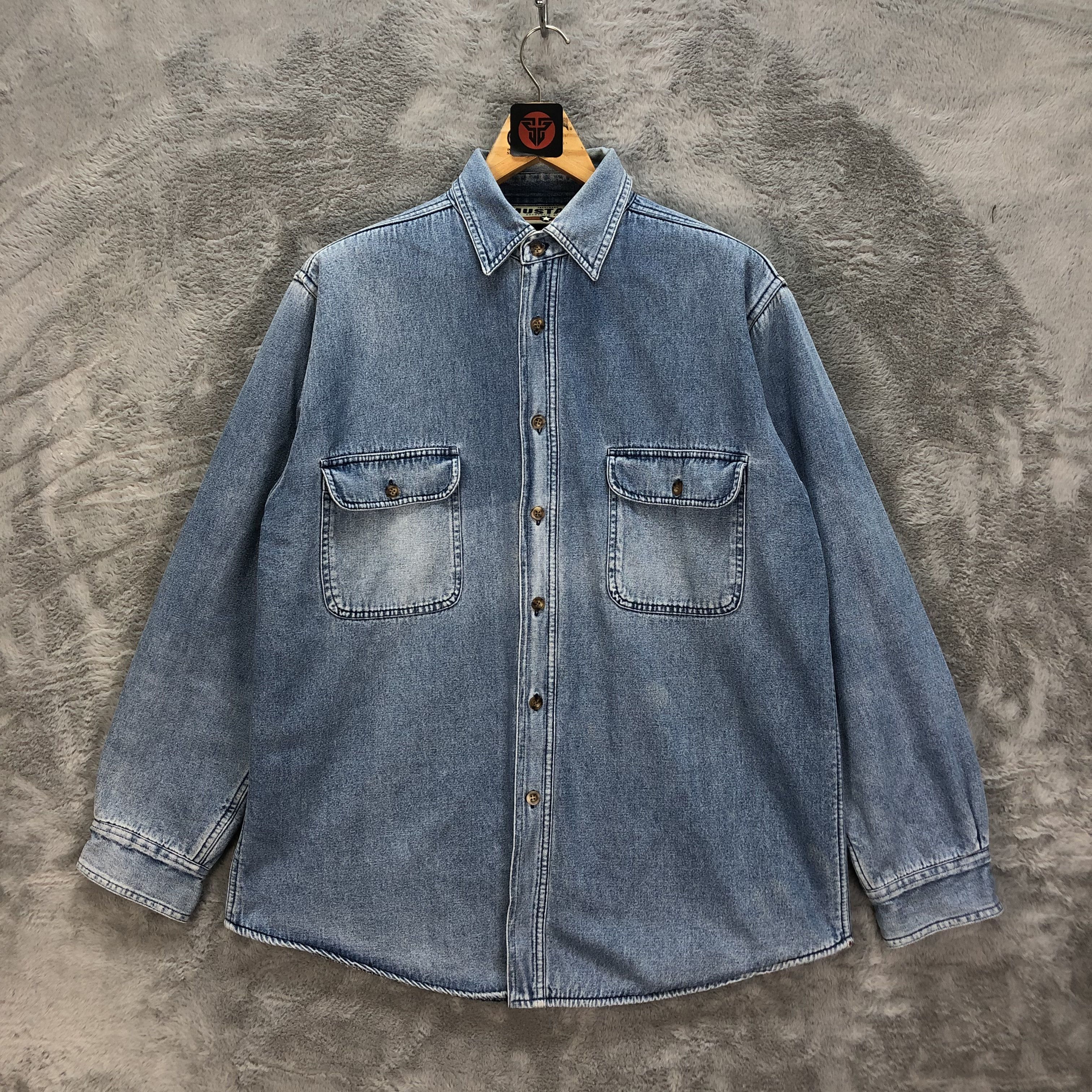 Mustang MUSTANG TARTAN LINED DENIM JACKET #6367-61 Size US M / EU 48-50 / 2 - 1 Thumbnail