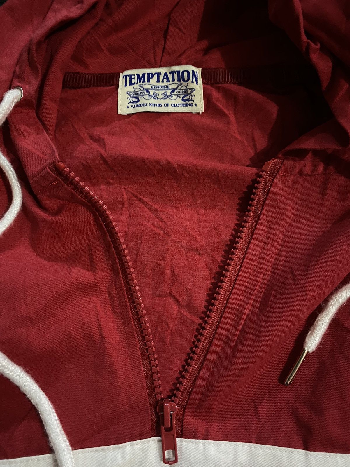 Japanese Brand Vintage Temptation Quarter Zipper Style Size US XL / EU 56 / 4 - 6 Thumbnail