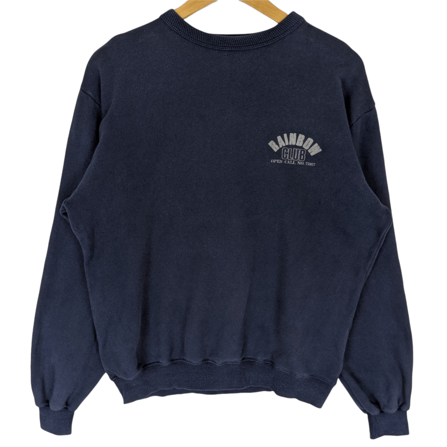 Japanese Brand × Vintage Japan Vintage TUTTI Rainbow Club Jumper Sweatshirt Size US M / EU 48-50 / 2 - 2 Thumbnail