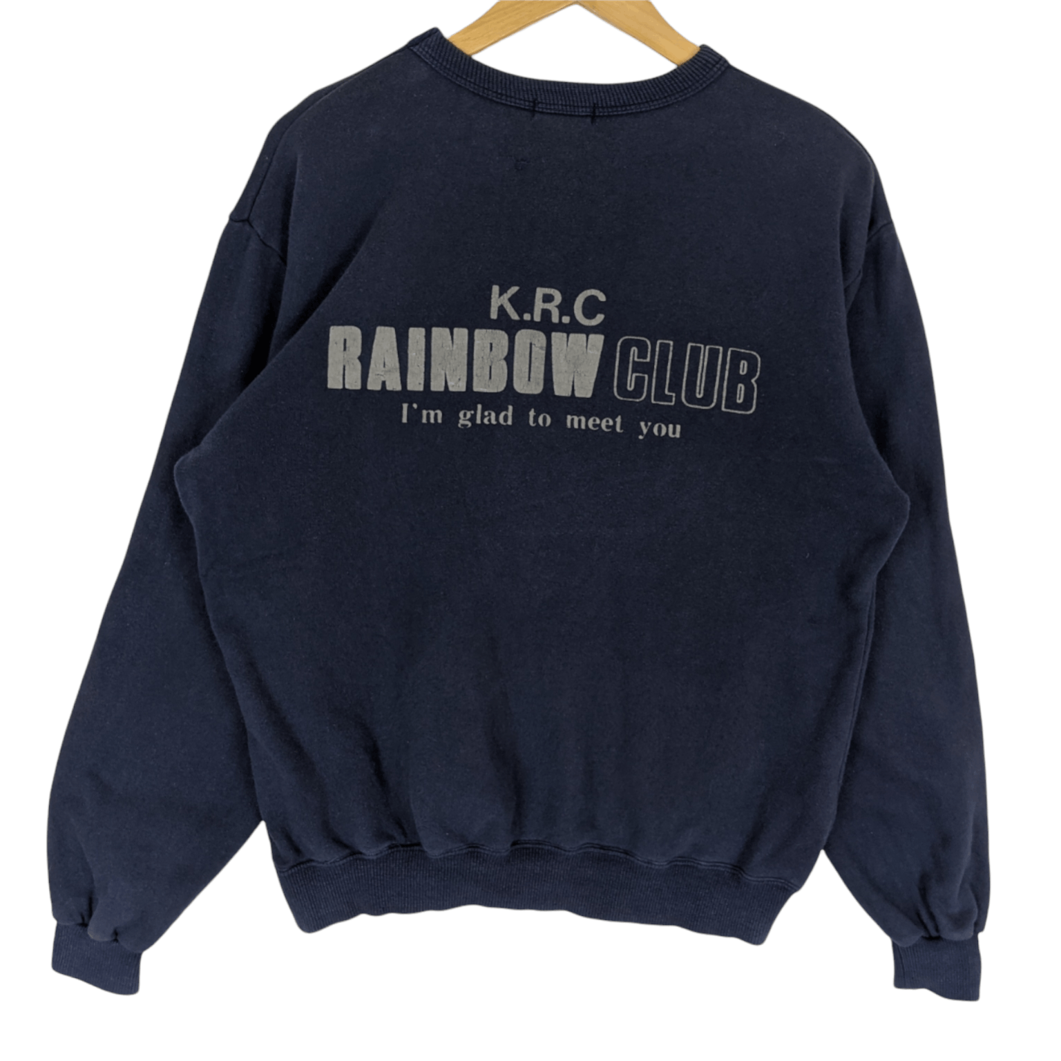 Japanese Brand × Vintage Japan Vintage TUTTI Rainbow Club Jumper Sweatshirt Size US M / EU 48-50 / 2 - 4 Thumbnail