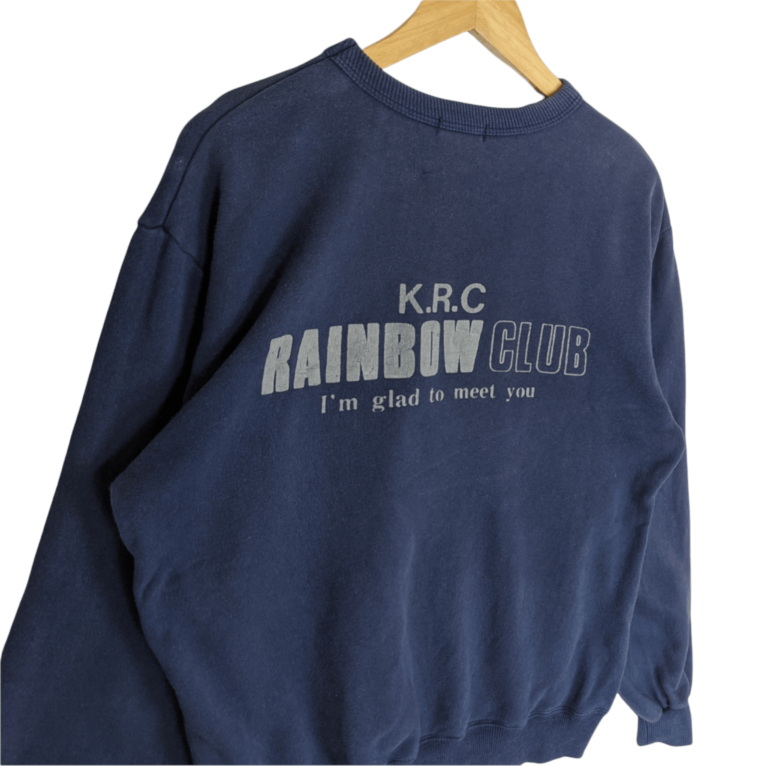 Japanese Brand × Vintage Japan Vintage TUTTI Rainbow Club Jumper Sweatshirt Size US M / EU 48-50 / 2 - 5 Thumbnail