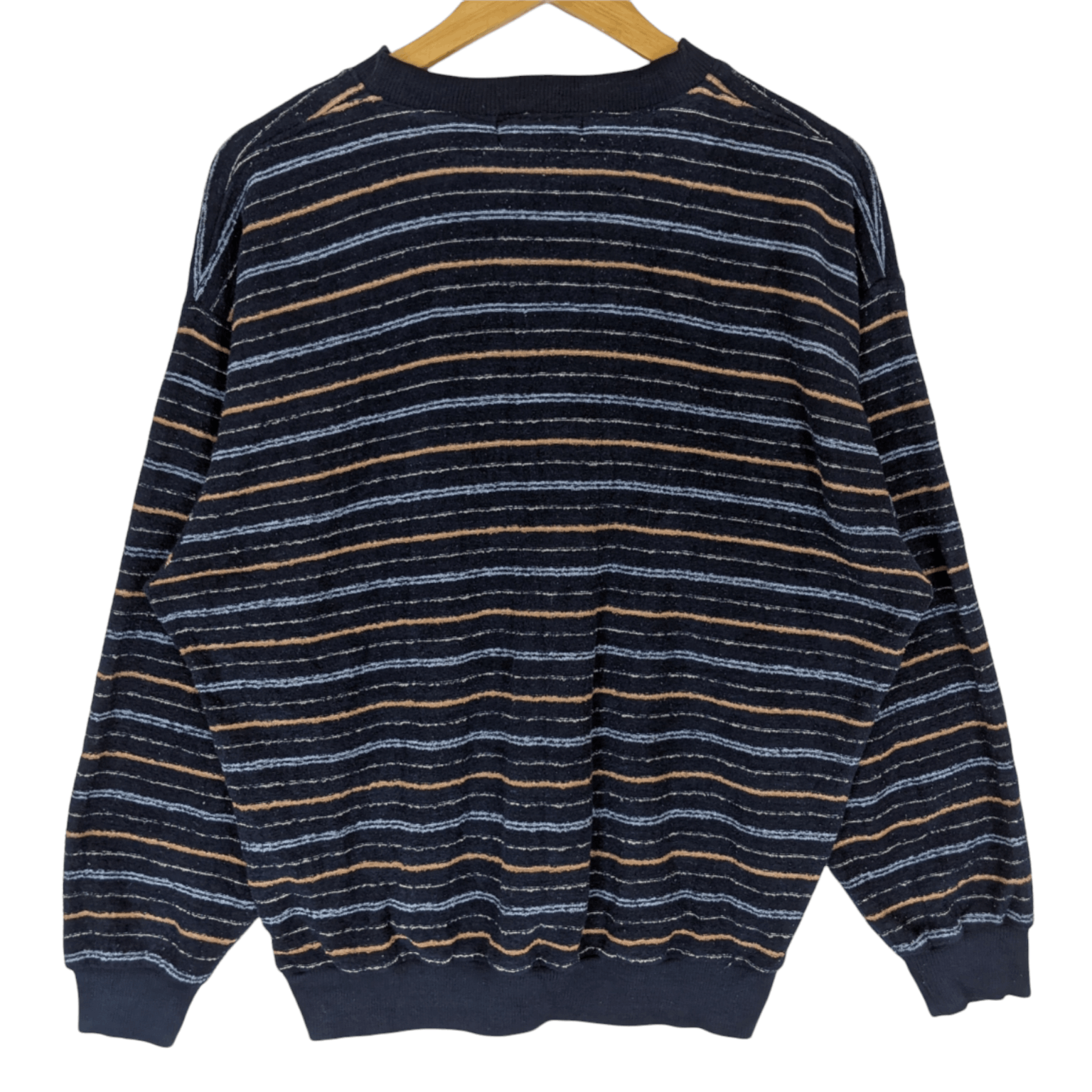 Golden Bear × Japanese Brand GOLDEN BEAR Jack Nicklaus Striped Jumper Sweatshirt Size US M / EU 48-50 / 2 - 6 Thumbnail