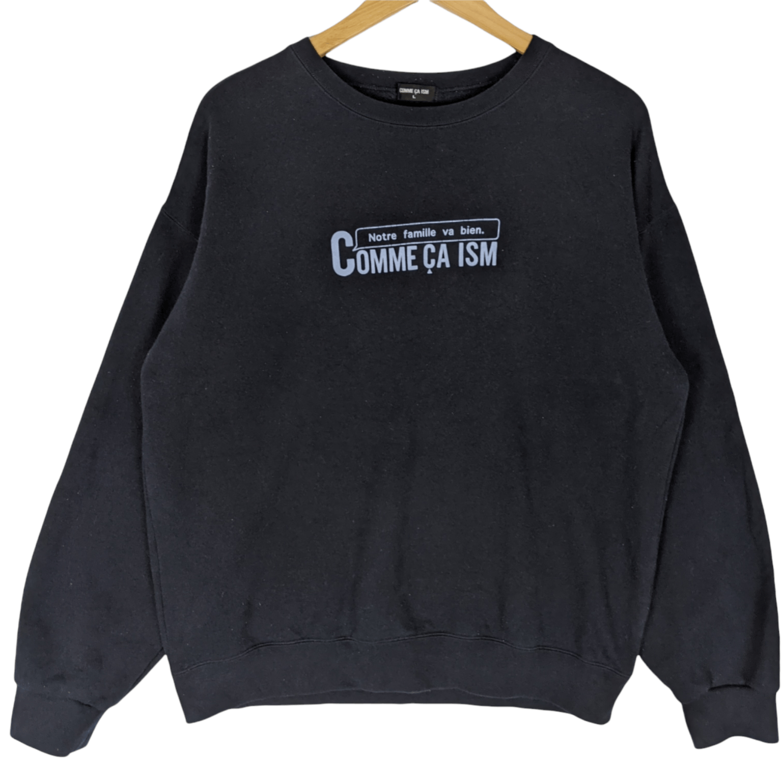Comme Ca Ism × Japanese Brand COMME CA ISM Crewneck Jumper Sweatshirt Size US L / EU 52-54 / 3 - 2 Thumbnail