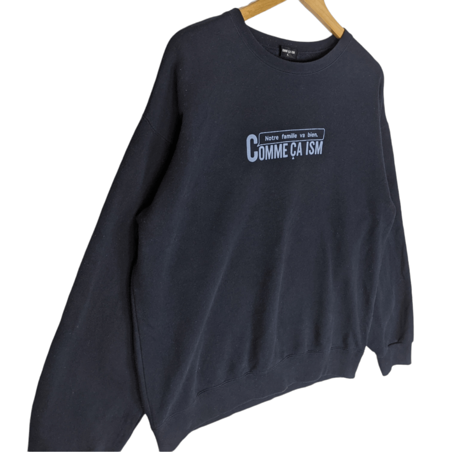 Comme Ca Ism × Japanese Brand COMME CA ISM Crewneck Jumper Sweatshirt Size US L / EU 52-54 / 3 - 3 Thumbnail