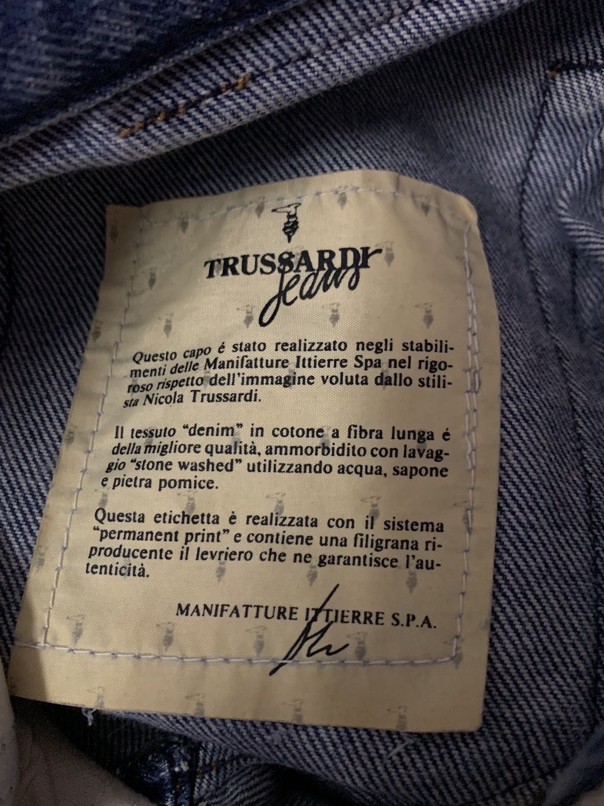 Trussardi Trussardi Denim Jeans Size US 29 - 7 Thumbnail