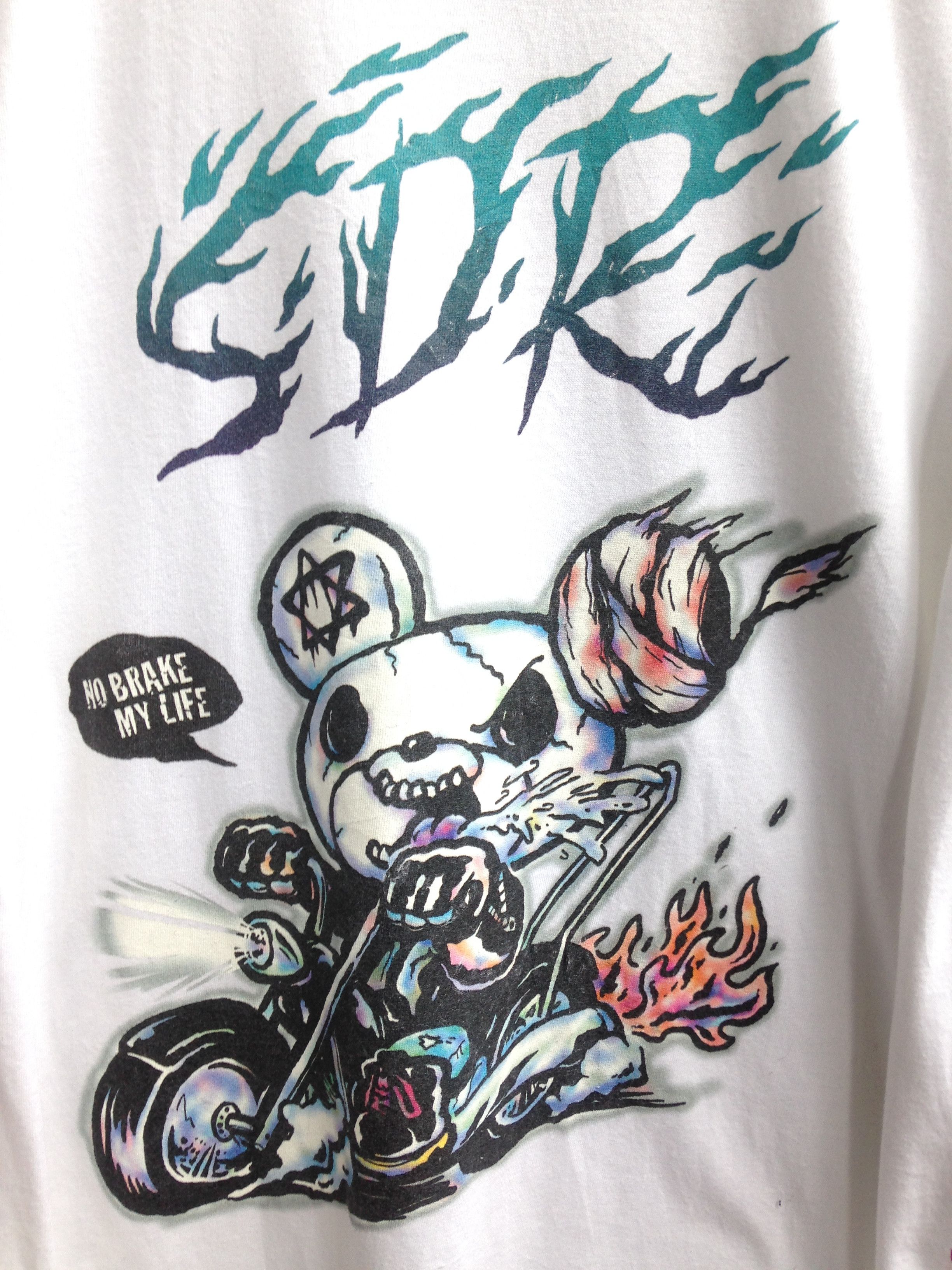 Japanese Brand Hypercore Cute Punk Teddy Bear Raider Shirt Size US XXL / EU 58 / 5 - 4 Thumbnail