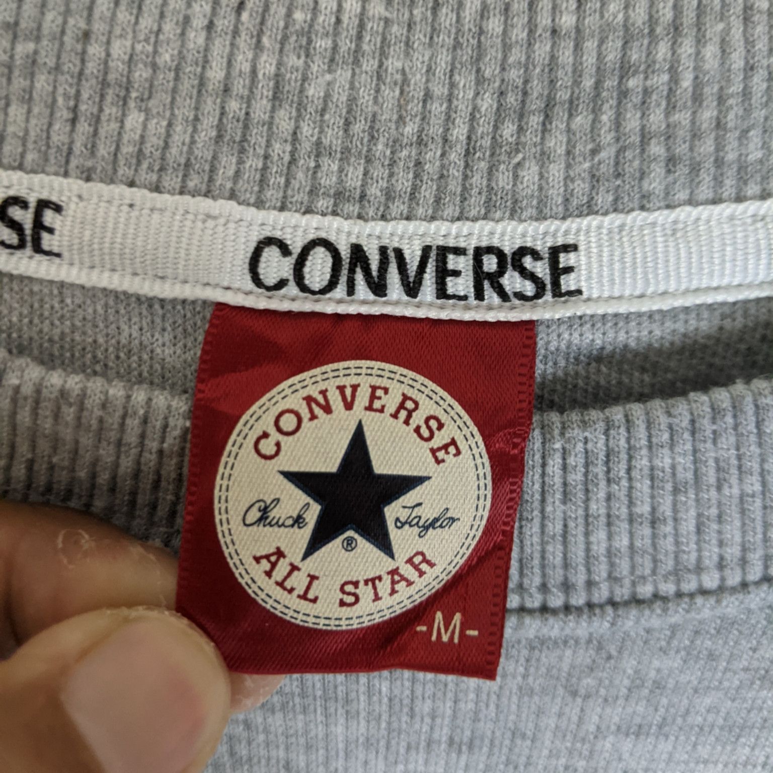 Converse CONVERSE All Star Big Logo Jumper Sweatshirt Size US S / EU 44-46 / 1 - 7 Thumbnail