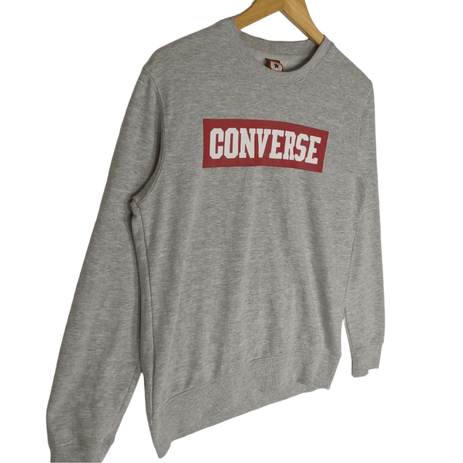 Converse CONVERSE Box Logo Crewneck Jumper Sweatshirt Size US S / EU 44-46 / 1 - 3 Thumbnail