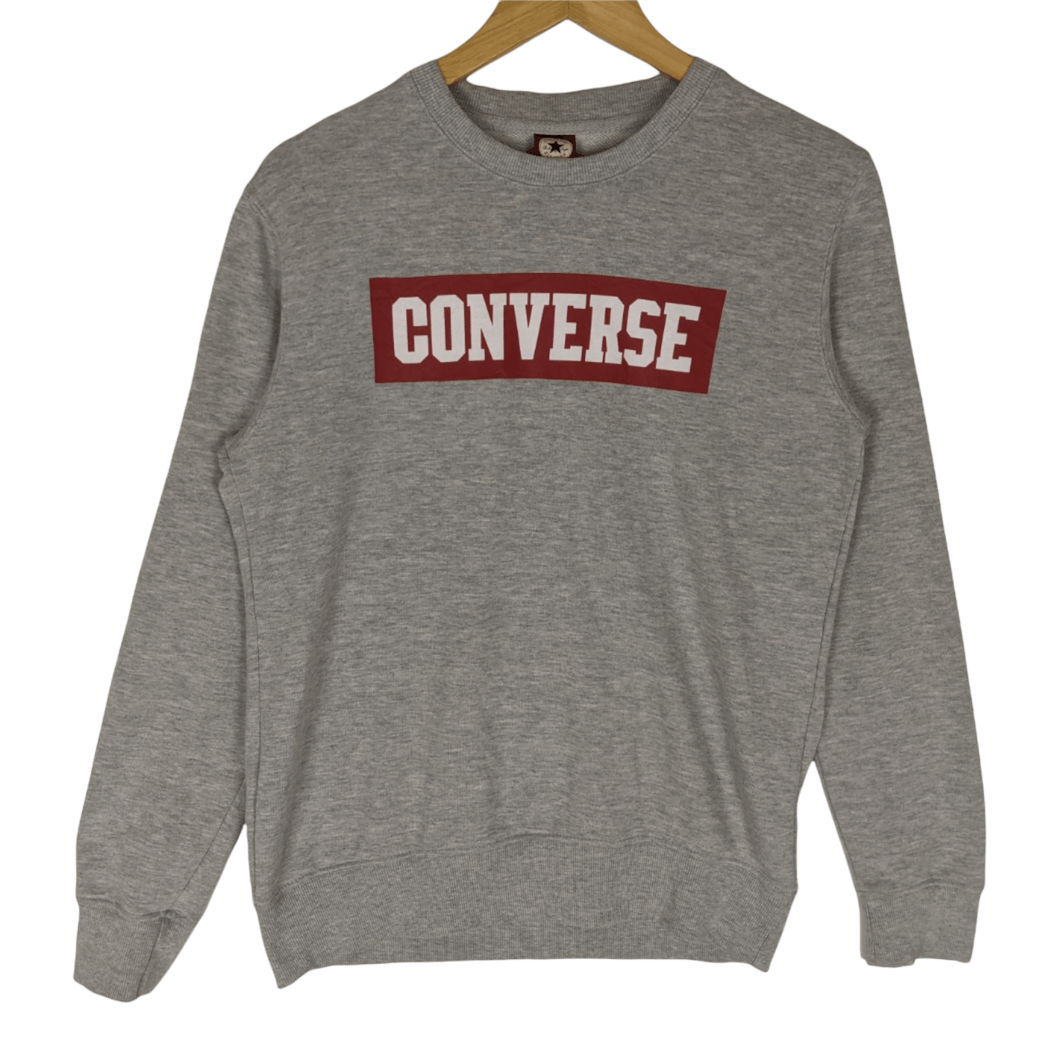 Converse CONVERSE Box Logo Crewneck Jumper Sweatshirt Size US S / EU 44-46 / 1 - 2 Thumbnail