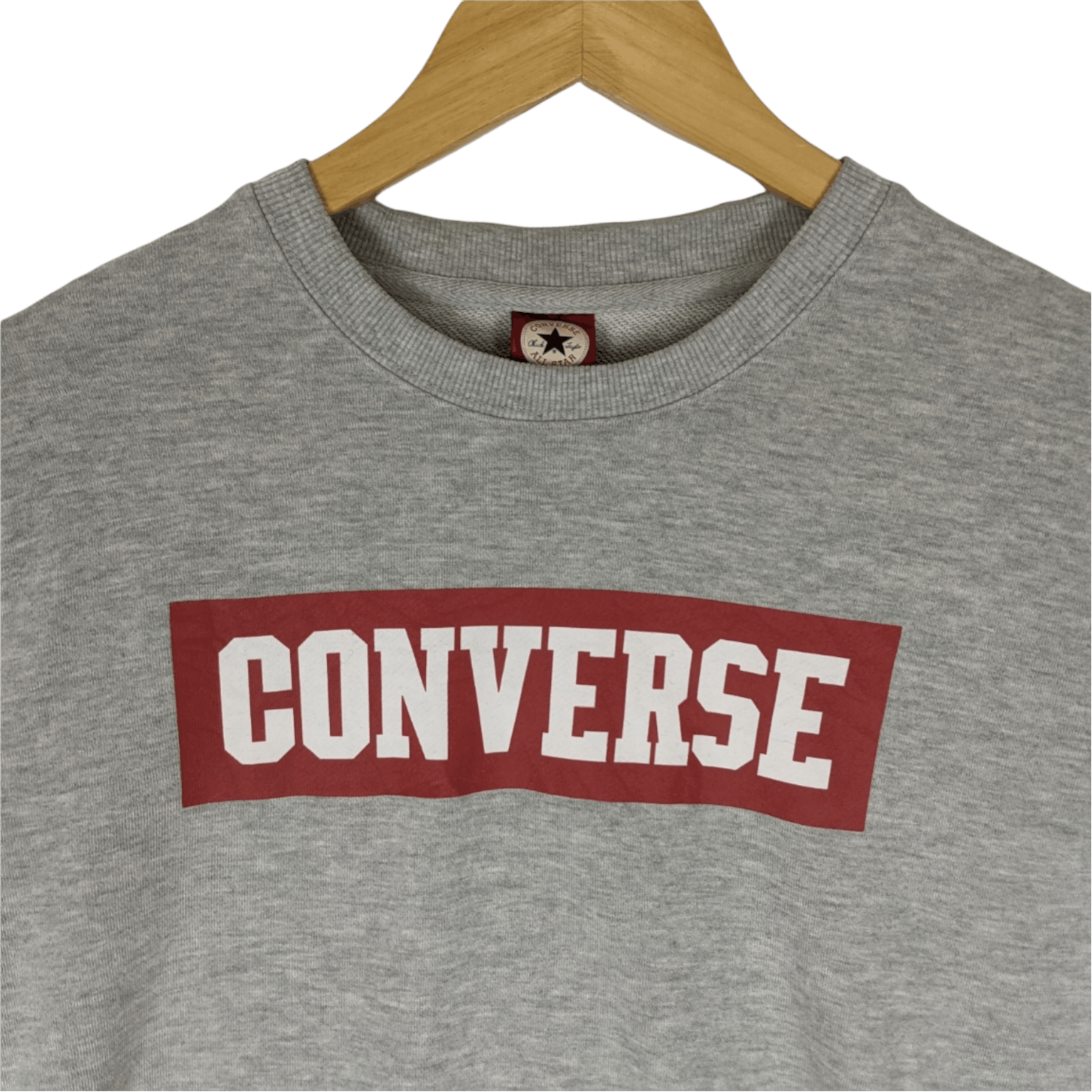 Converse CONVERSE Box Logo Crewneck Jumper Sweatshirt Size US S / EU 44-46 / 1 - 4 Thumbnail