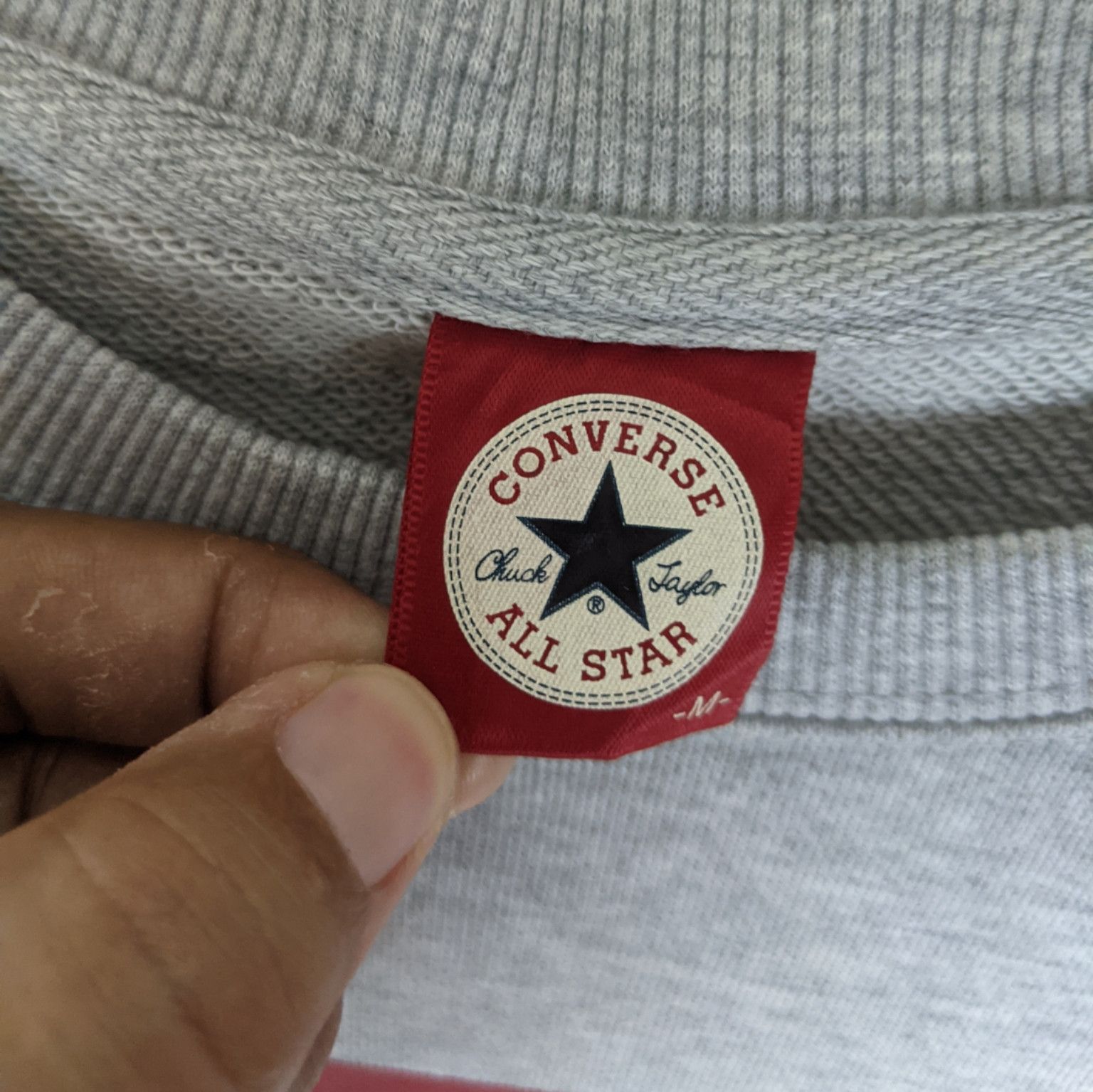 Converse CONVERSE Box Logo Crewneck Jumper Sweatshirt Size US S / EU 44-46 / 1 - 7 Thumbnail