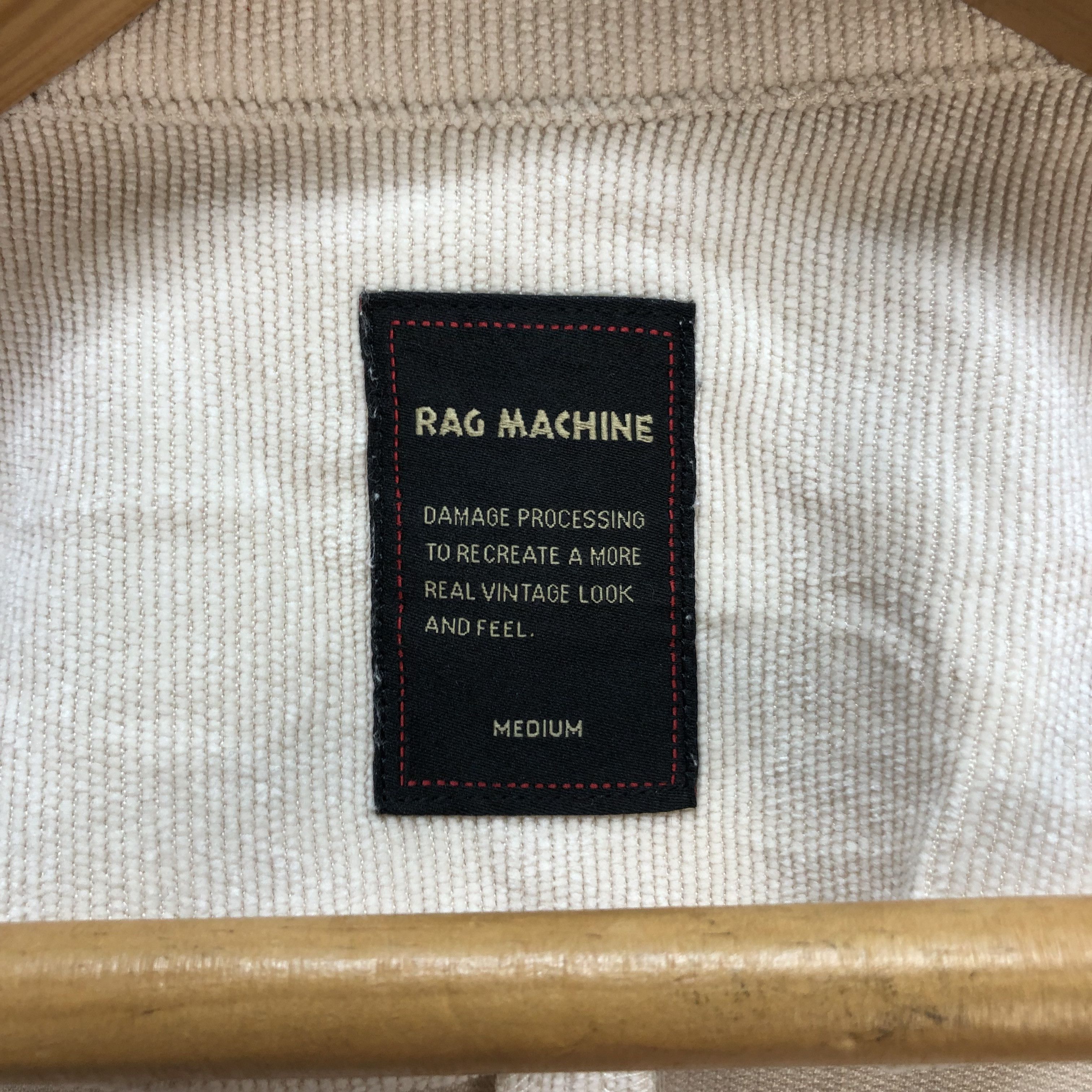 Japanese Brand RAG MACHINE CASUAL JACKET #7050-107 Size US M / EU 48-50 / 2 - 7 Thumbnail