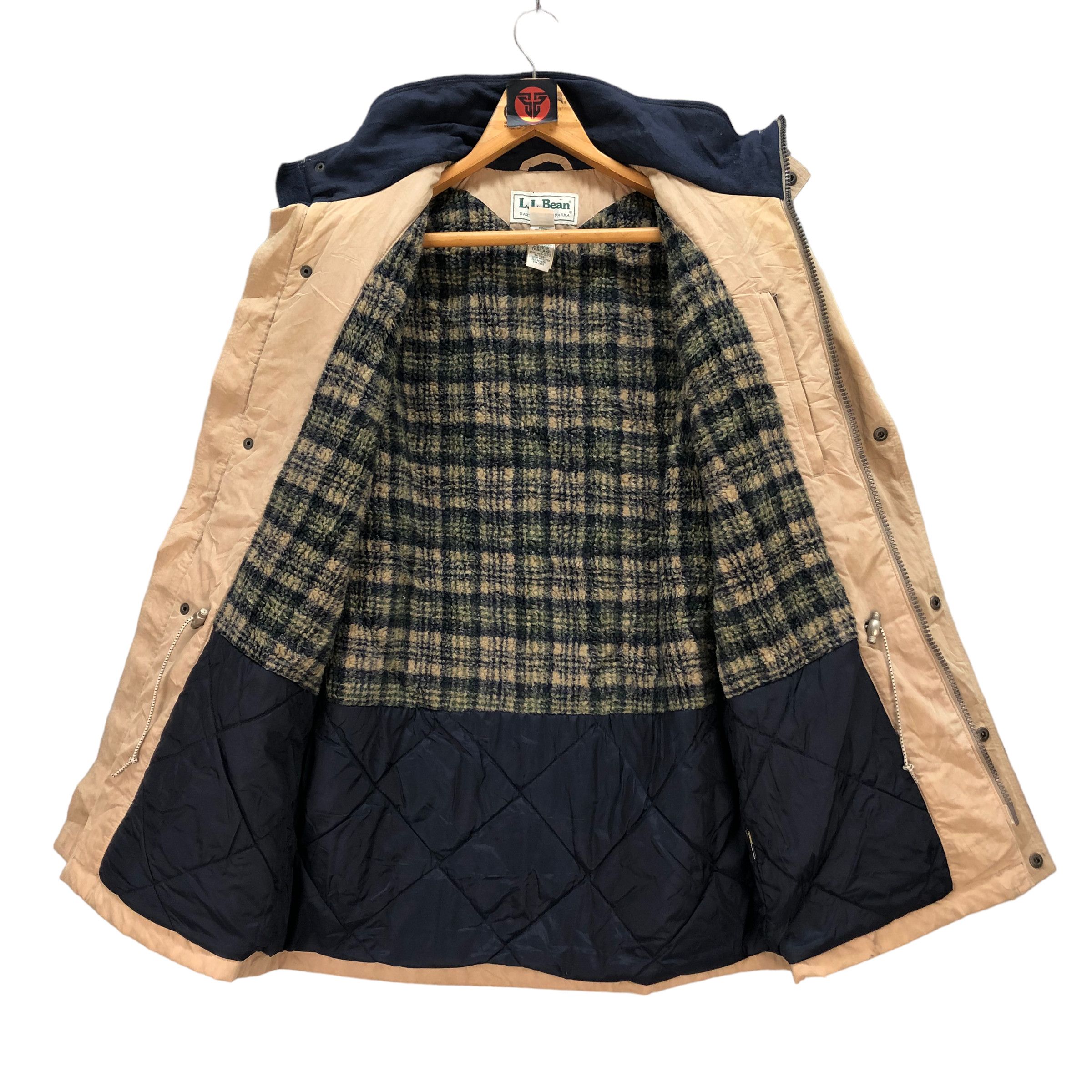L.L. Bean LL BEAN TARTAN LINED BAXTER STATE PARKA #7055-107 Size US S / EU 44-46 / 1 - 11 Thumbnail