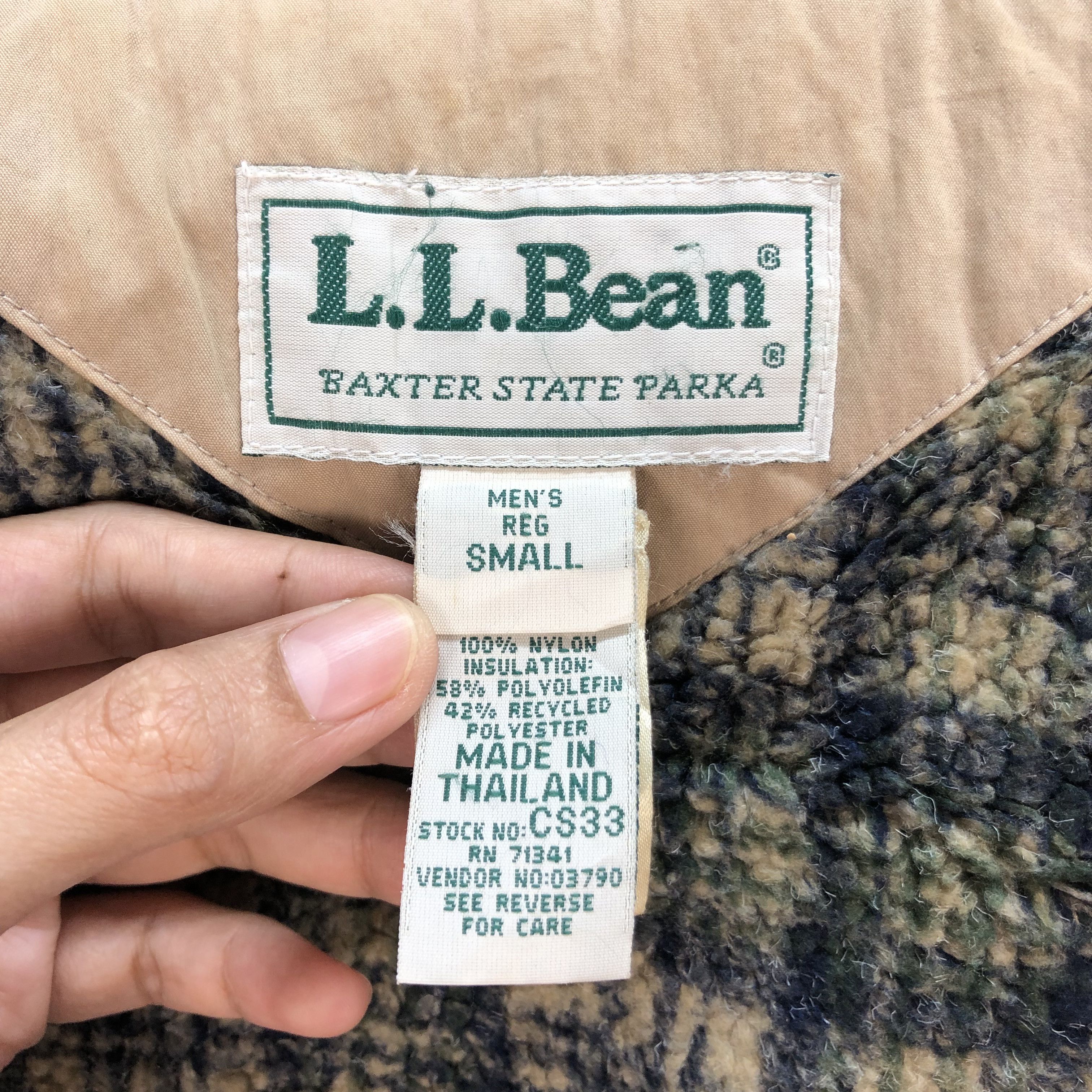 L.L. Bean LL BEAN TARTAN LINED BAXTER STATE PARKA #7055-107 Size US S / EU 44-46 / 1 - 15 Thumbnail