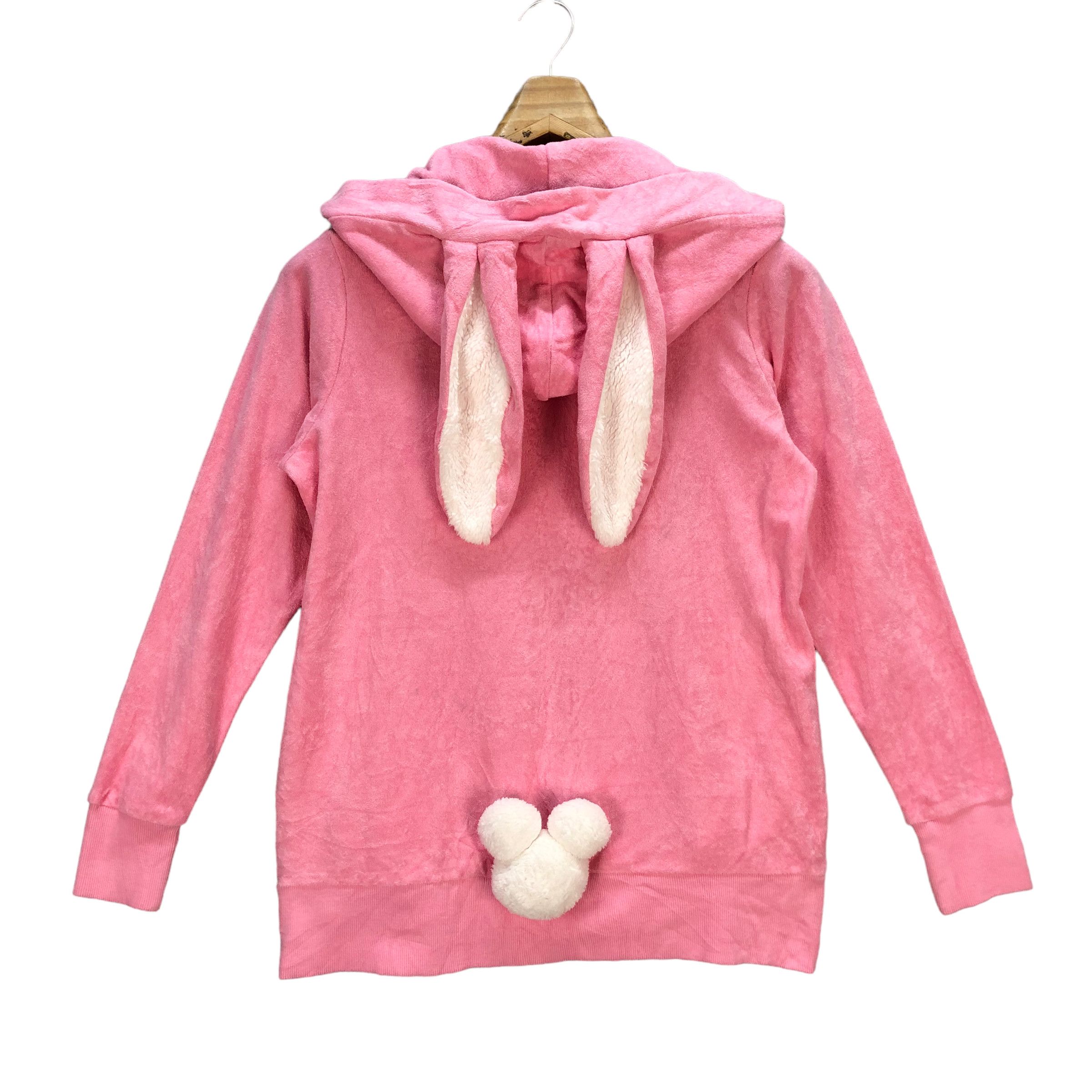 Cartoon Network TOKYO DISNEY RESORT RABBIT FLEECE HOODIES #7060-107 Size M / US 6-8 / IT 42-44 - 9 Thumbnail