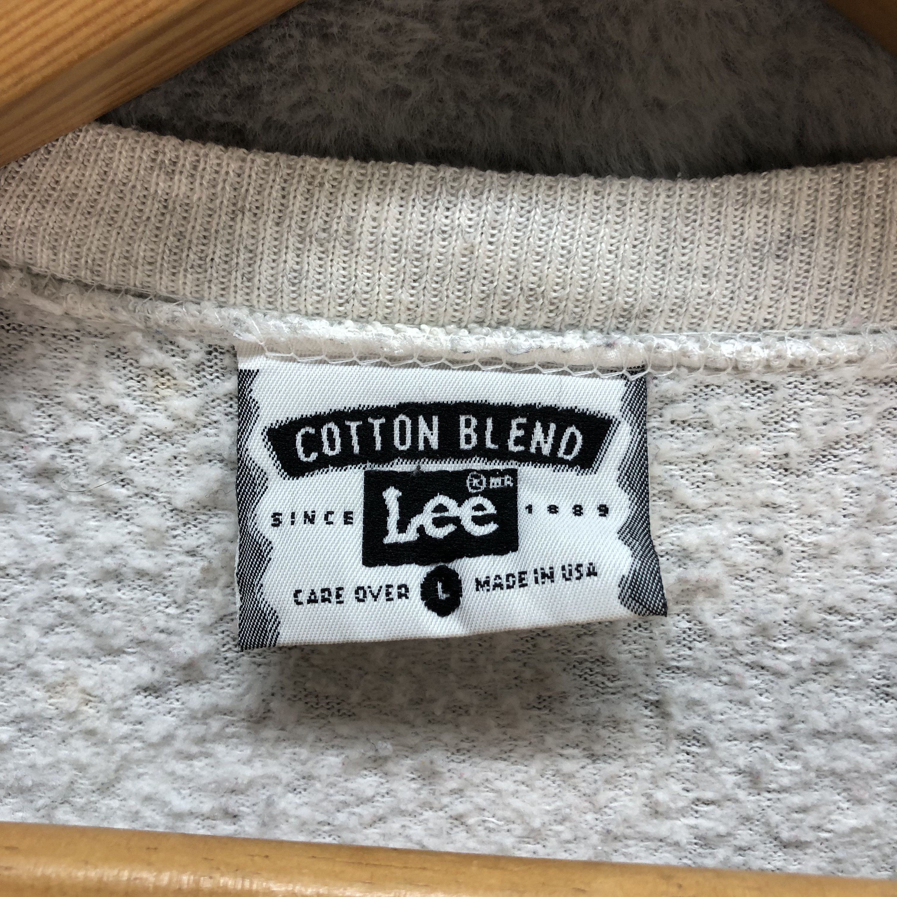 Lee VINTAGE LEE BIG LOGO SWEATSHIRTS #7063-107 Size US L / EU 52-54 / 3 - 7 Thumbnail