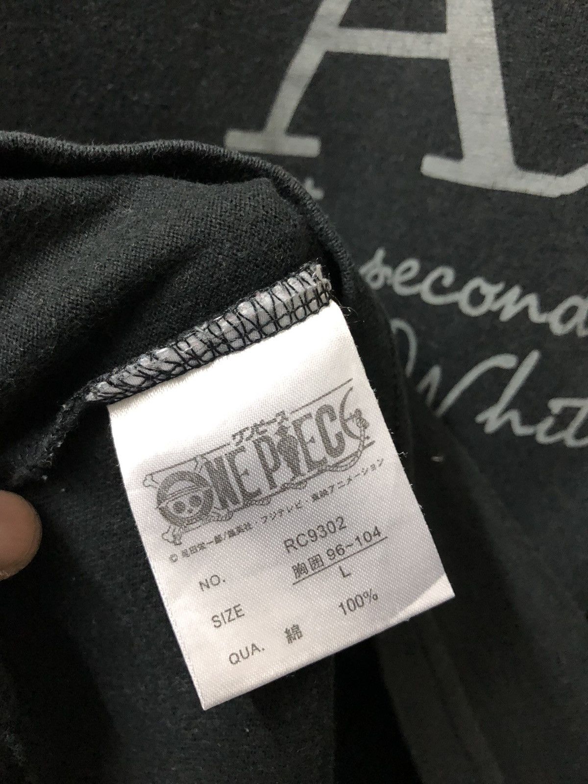 Cartoon Network × One Piece × Vintage Vintage 2000s One Piece Tee Long Sleeve Size US L / EU 52-54 / 3 - 8 Thumbnail