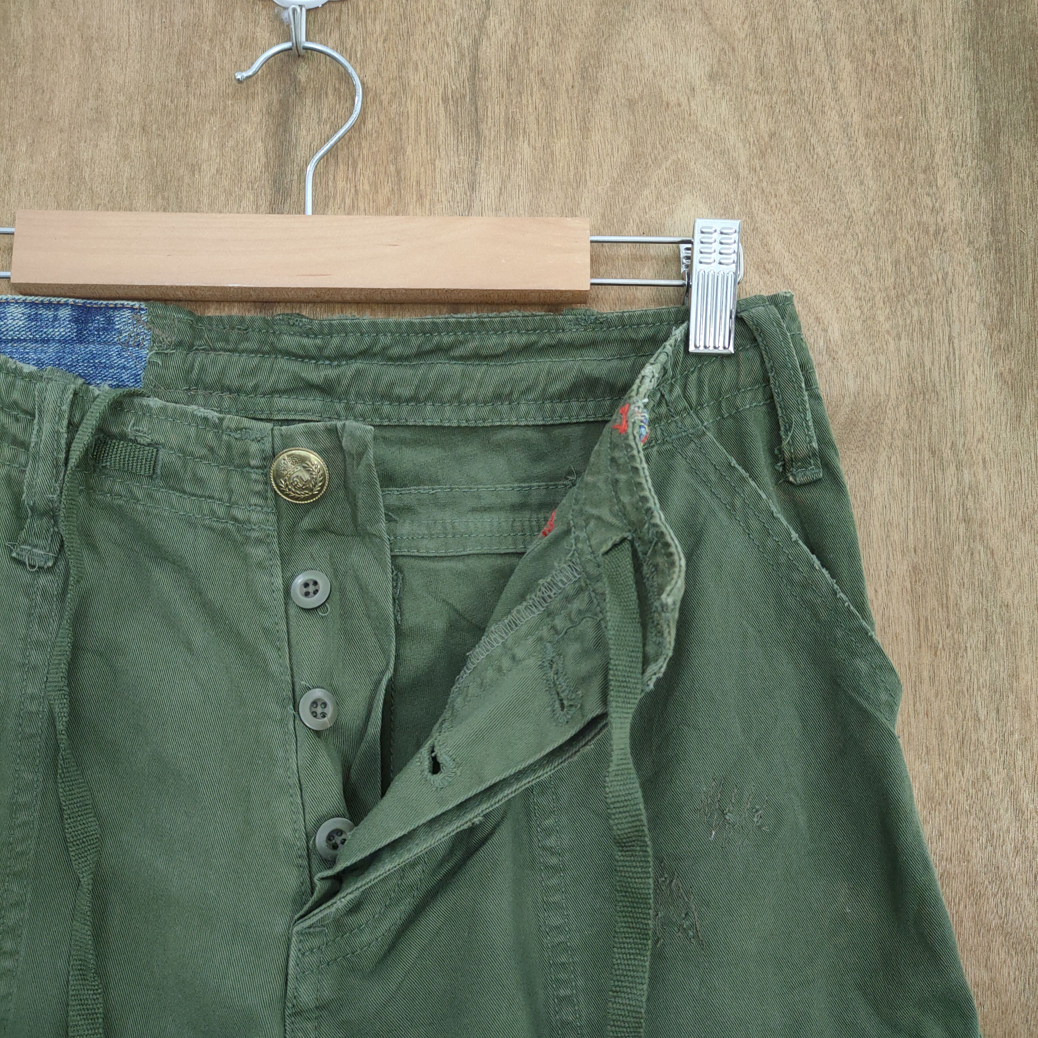 Japanese Brand JAPANESE BRAND PATCHWORK BONDAGE CARGO PANTS Size US 29 - 11 Thumbnail