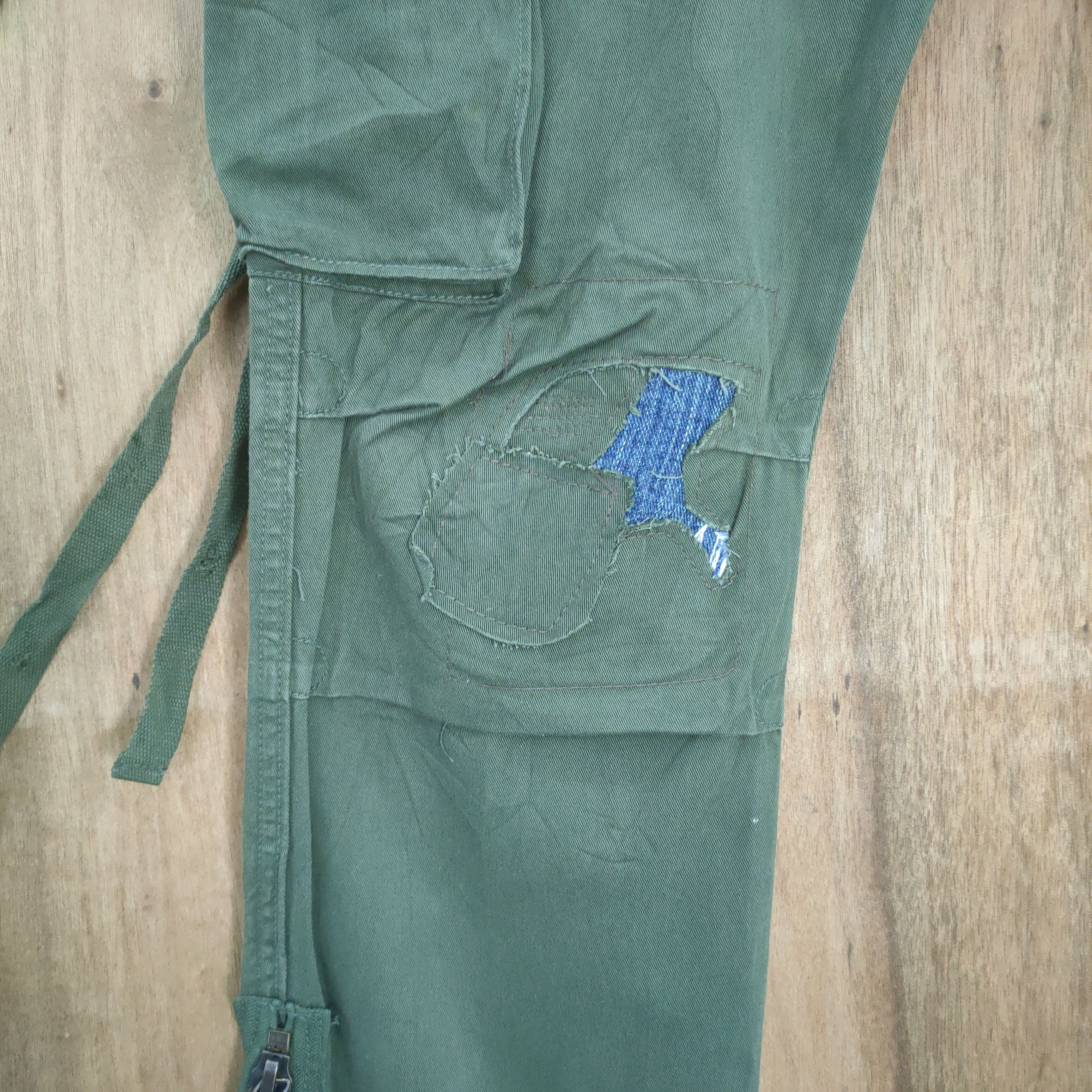 Japanese Brand JAPANESE BRAND PATCHWORK BONDAGE CARGO PANTS Size US 29 - 6 Thumbnail