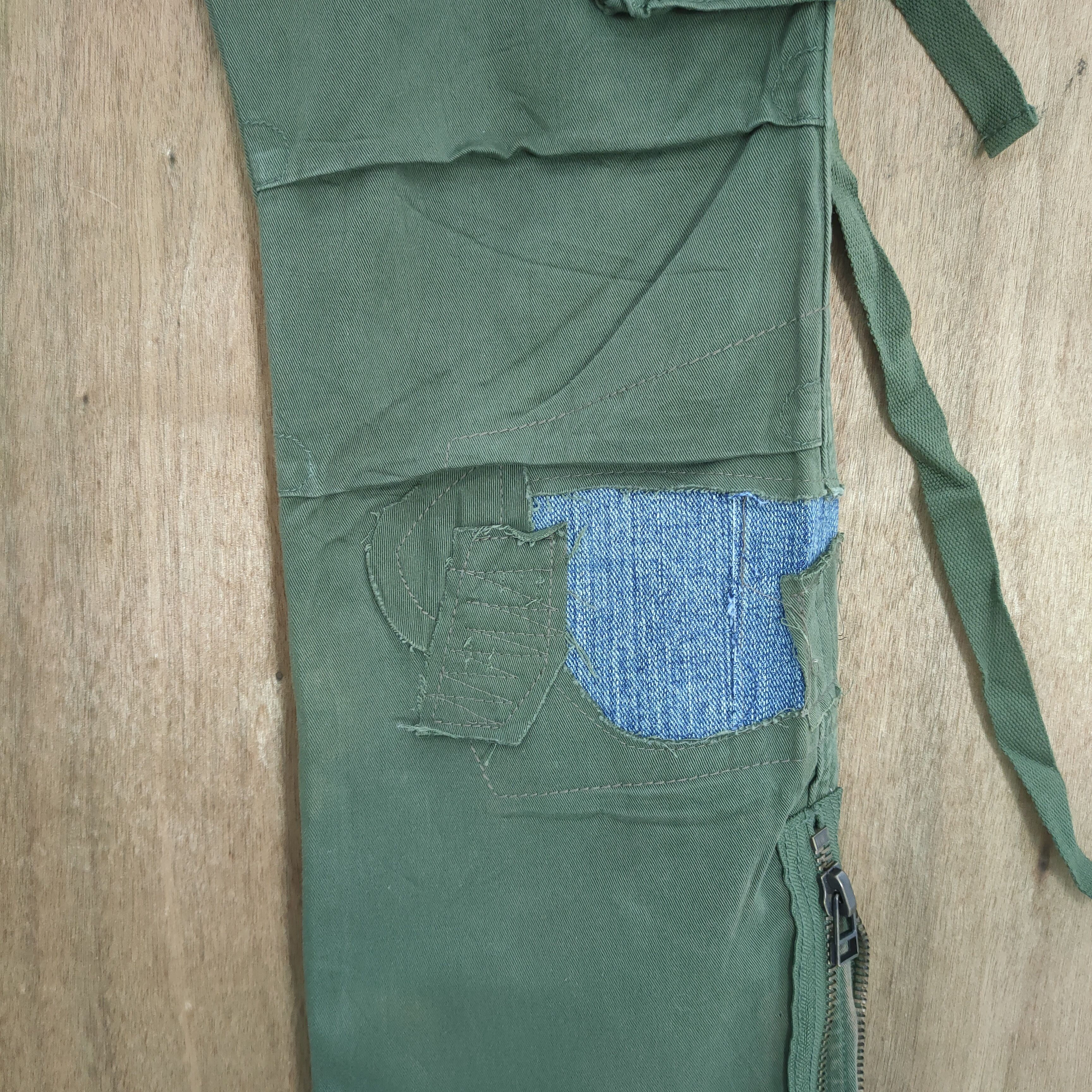 Japanese Brand JAPANESE BRAND PATCHWORK BONDAGE CARGO PANTS Size US 29 - 7 Thumbnail