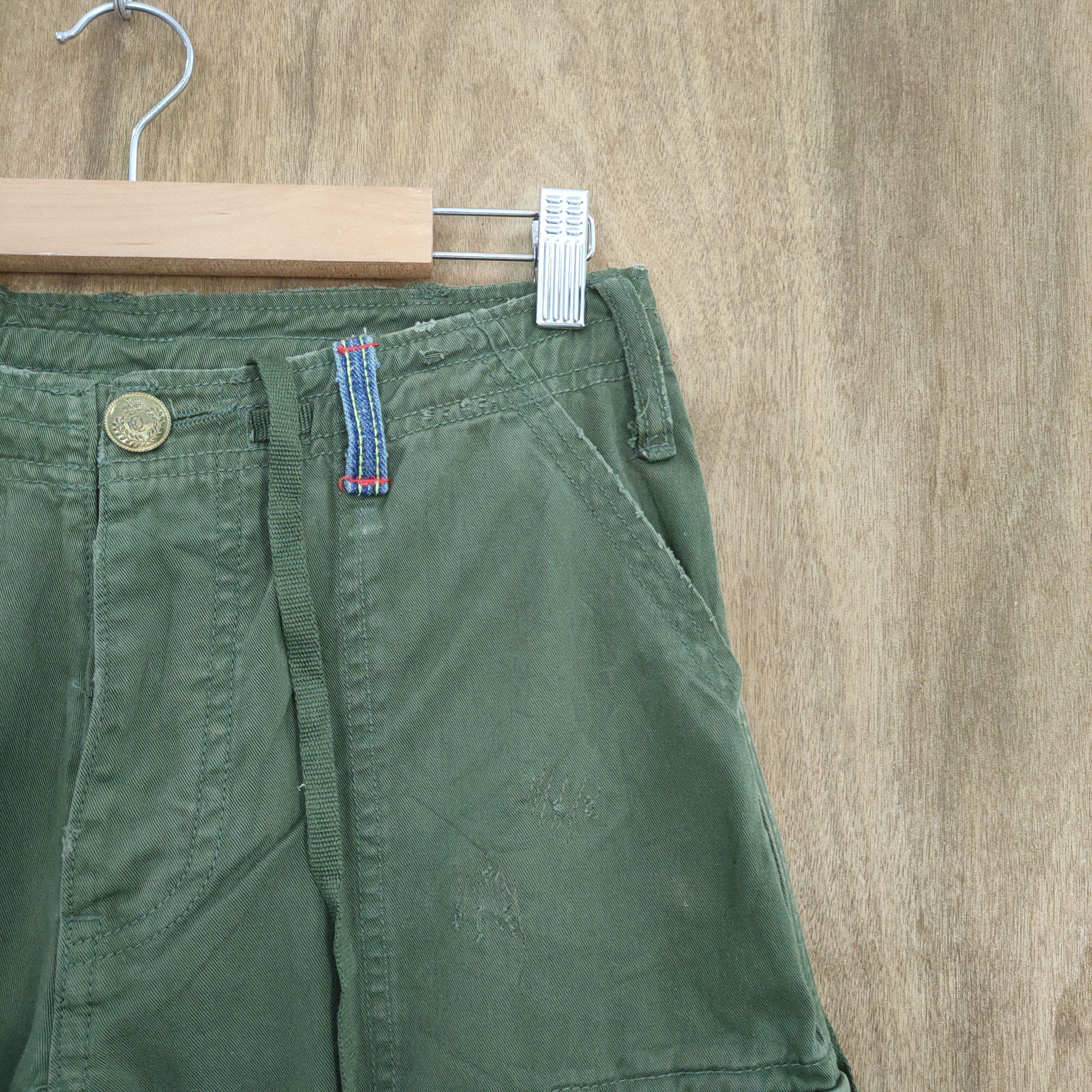Japanese Brand JAPANESE BRAND PATCHWORK BONDAGE CARGO PANTS Size US 29 - 5 Thumbnail