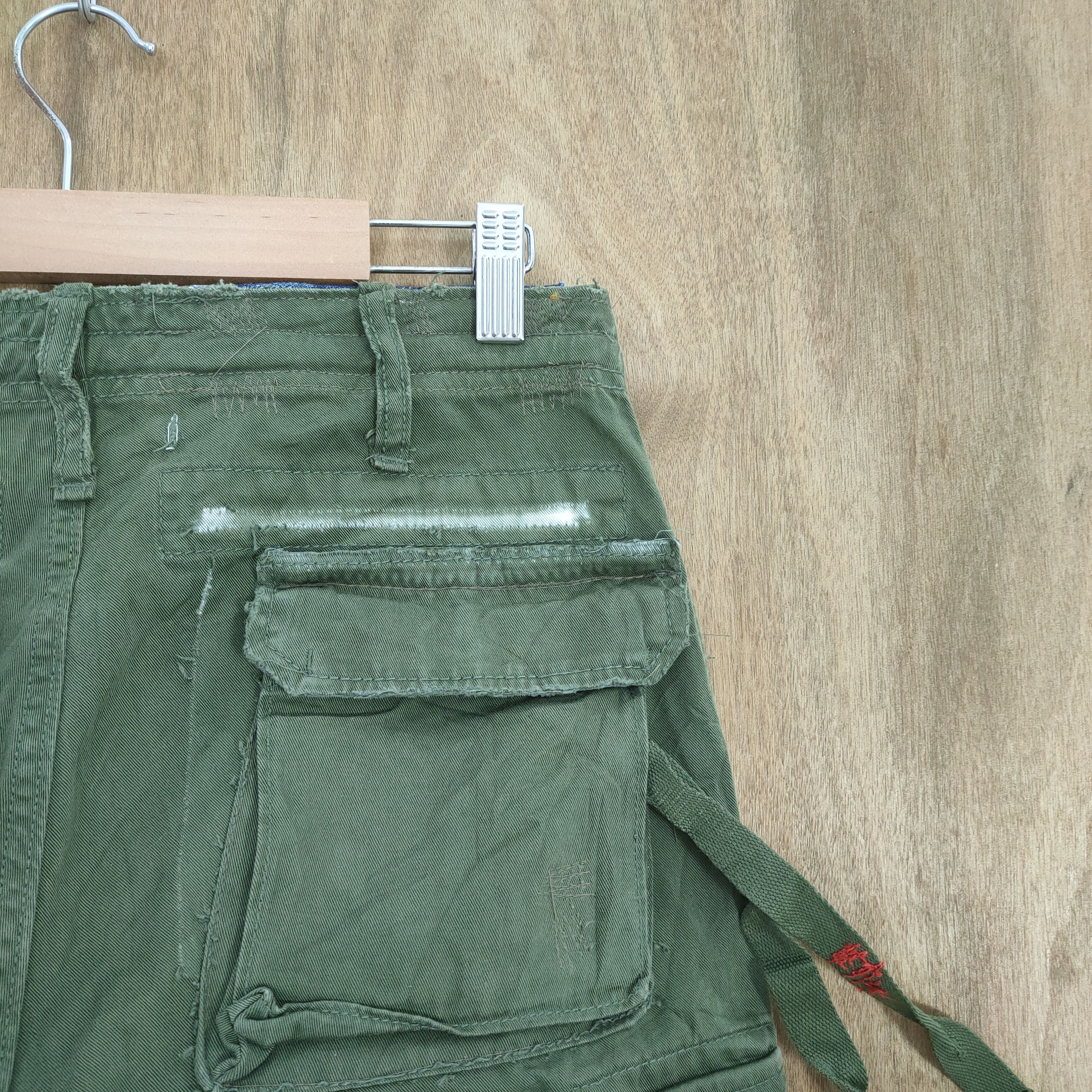 Japanese Brand JAPANESE BRAND PATCHWORK BONDAGE CARGO PANTS Size US 29 - 10 Thumbnail