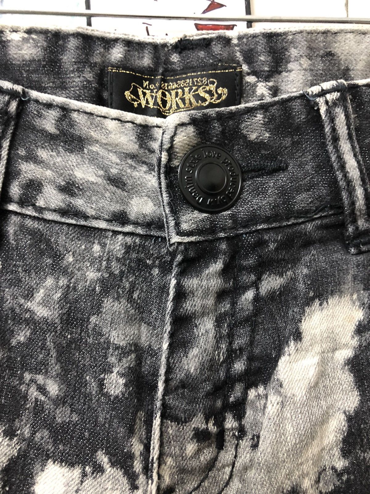 20471120 × Japanese Brand Works Japan Distressed bleach Size US 30 / EU 46 - 10 Thumbnail