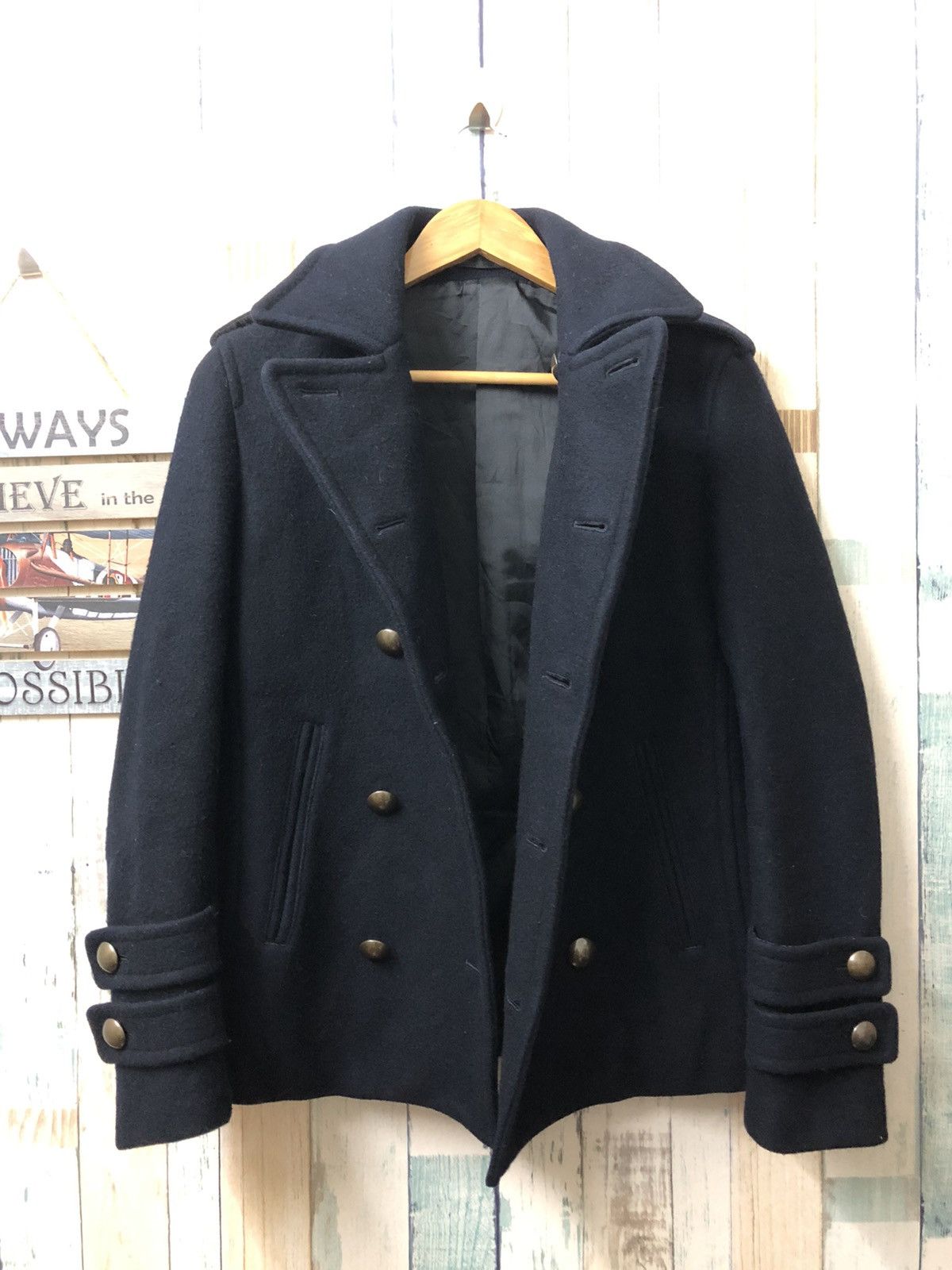 Boycott 2000s Boycott Double Breast Button Military Style Size US M / EU 48-50 / 2 - 8 Thumbnail