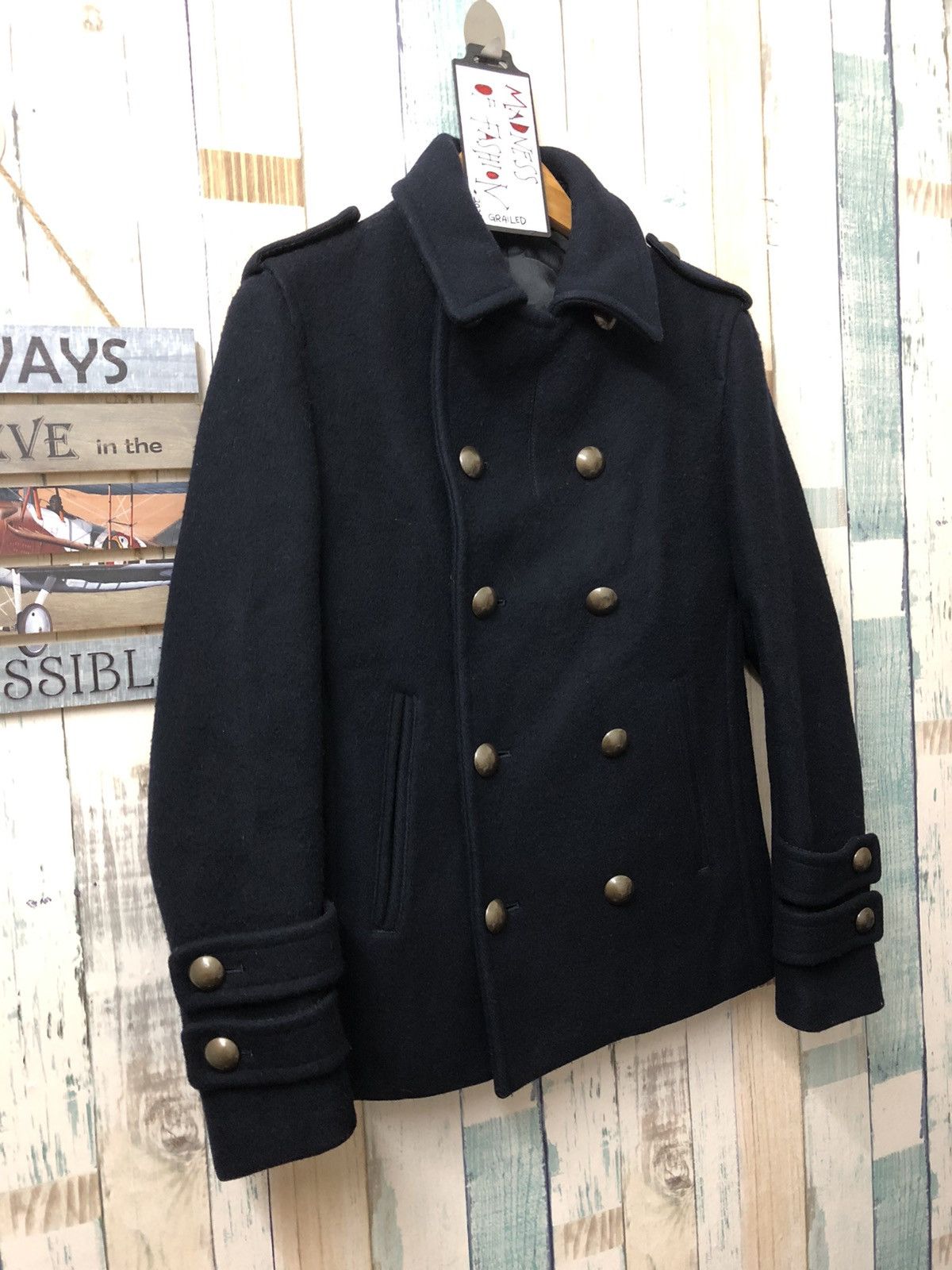 Boycott 2000s Boycott Double Breast Button Military Style Size US M / EU 48-50 / 2 - 2 Thumbnail