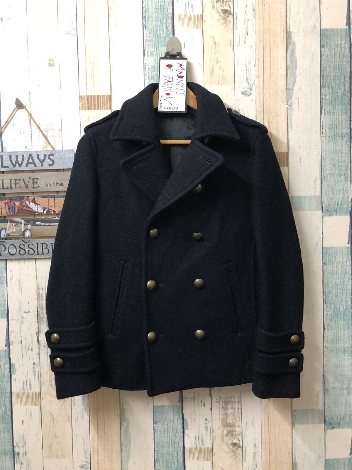 Boycott 2000s Boycott Double Breast Button Military Style Size US M / EU 48-50 / 2 - 3 Thumbnail