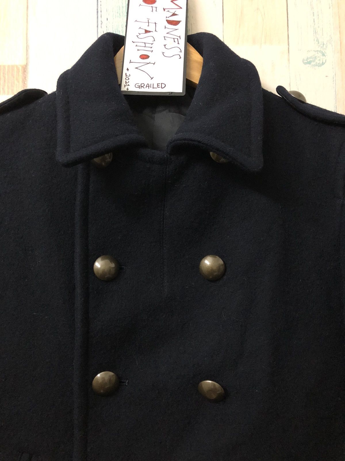 Boycott 2000s Boycott Double Breast Button Military Style Size US M / EU 48-50 / 2 - 11 Thumbnail