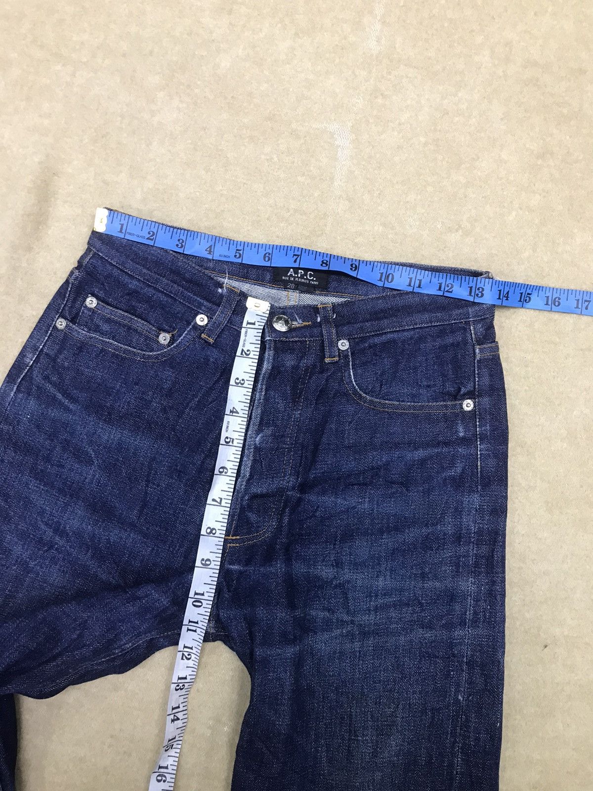 A.P.C. A.P.C Selvedge Denim Size 28x30 Size US 28 / EU 44 - 10 Thumbnail