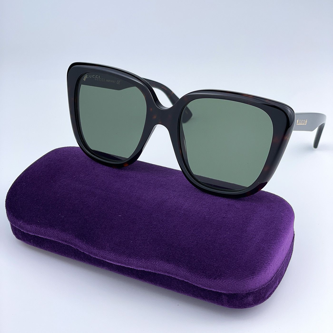 BRAND NEW Gucci GG1696S 003 Violet Women Oval Sunglasses GG 1696S Gucci NEW Gucci GG1696S 003 Violet Women Oval Sunglasses GG  main image 2