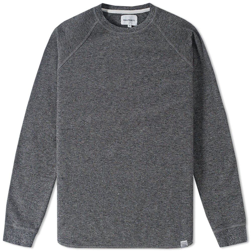 Designer × Norse Projects NORSE PROJECTS ASKE FINE STRUCTURE SWEAT Size US L / EU 52-54 / 3 - 2 Thumbnail