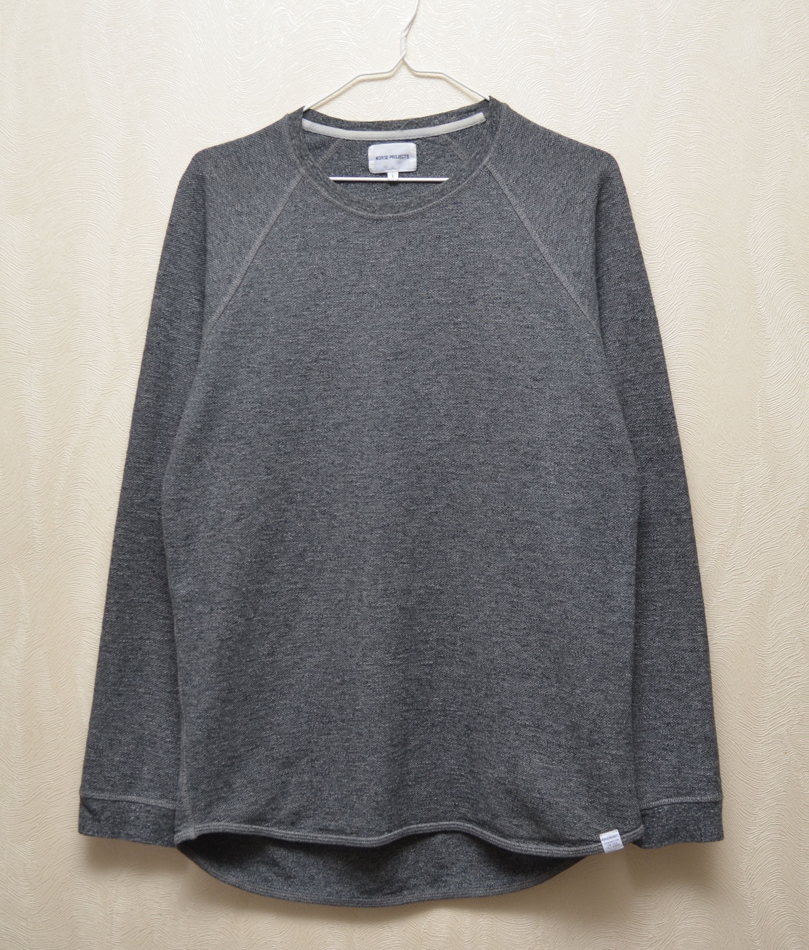 Designer × Norse Projects NORSE PROJECTS ASKE FINE STRUCTURE SWEAT Size US L / EU 52-54 / 3 - 5 Thumbnail