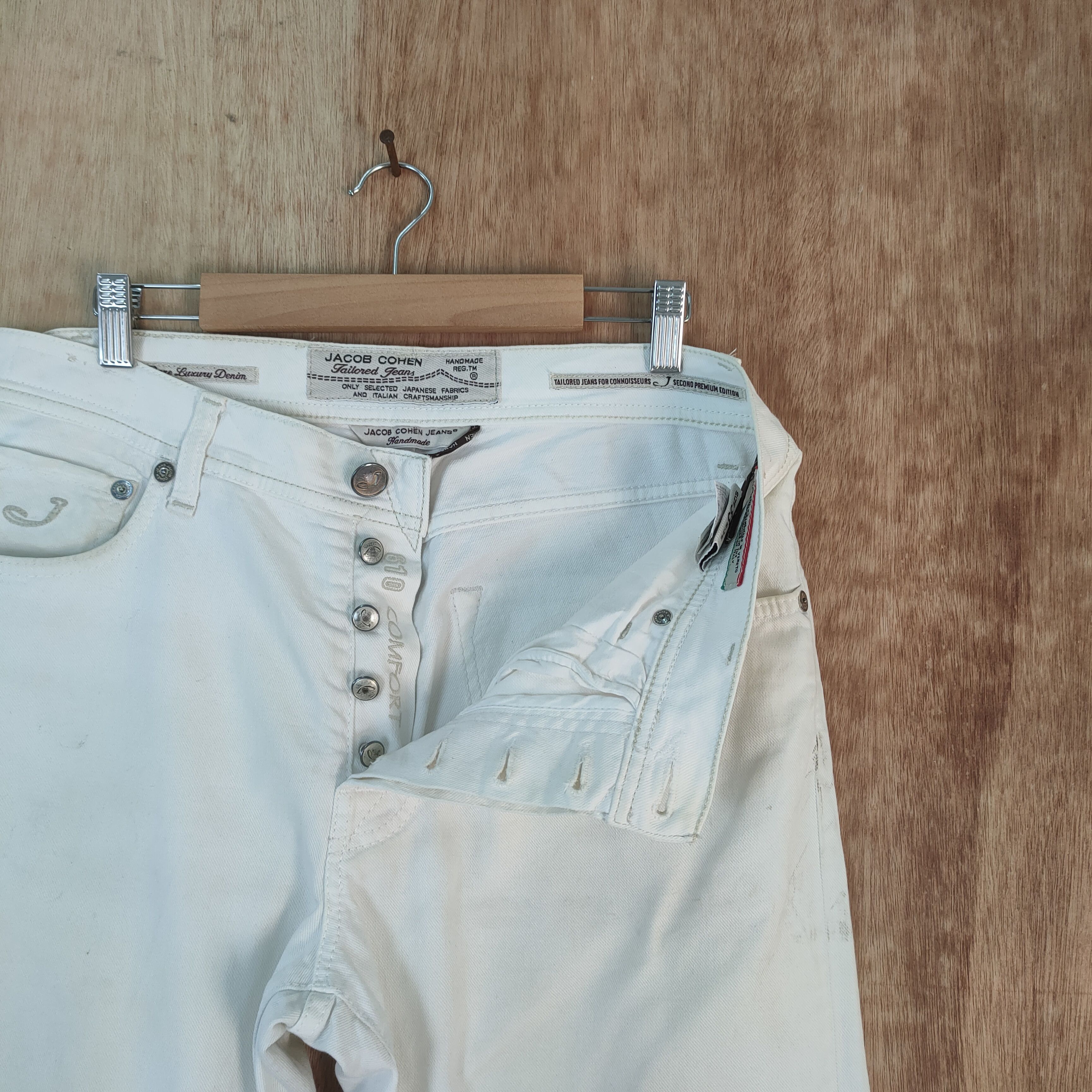 Jacob Cohen JACOB COHEN WHITE JEANS DENIM PANTS Size US 33 - 4 Thumbnail