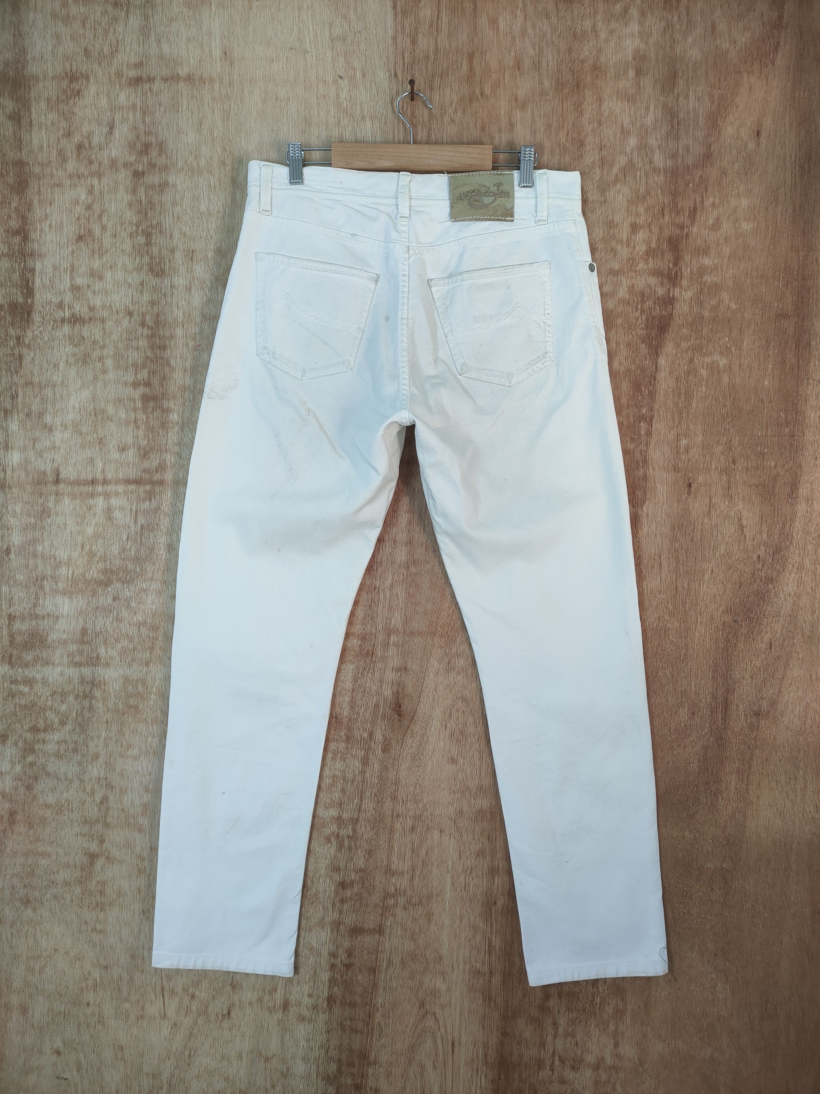 Jacob Cohen JACOB COHEN WHITE JEANS DENIM PANTS Size US 33 - 6 Thumbnail