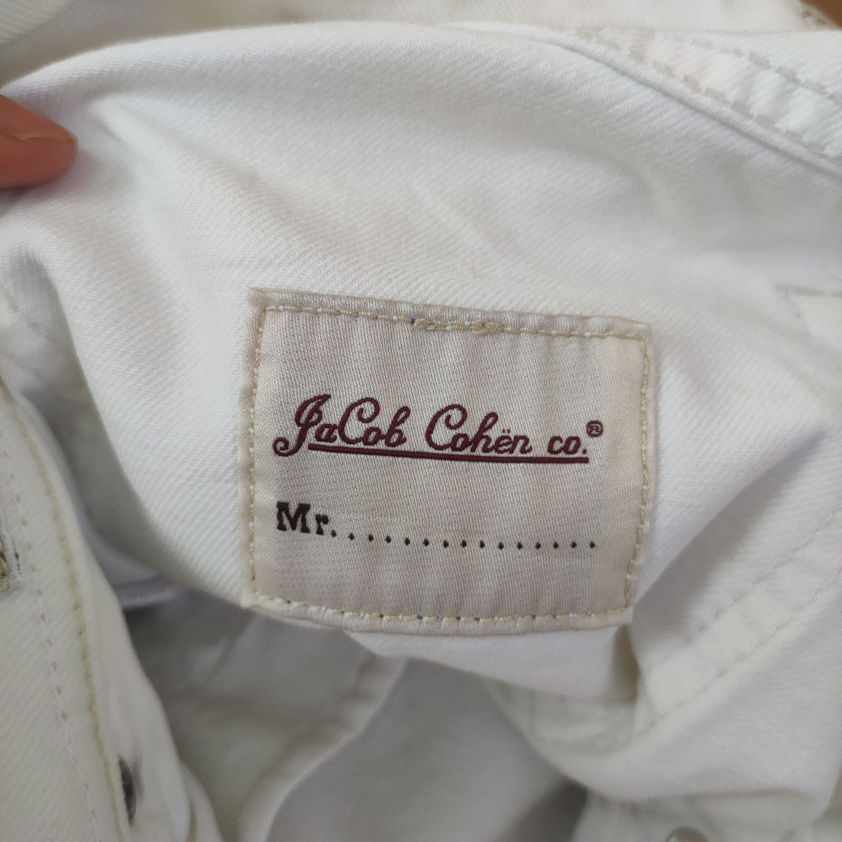 Jacob Cohen JACOB COHEN WHITE JEANS DENIM PANTS Size US 33 - 14 Thumbnail