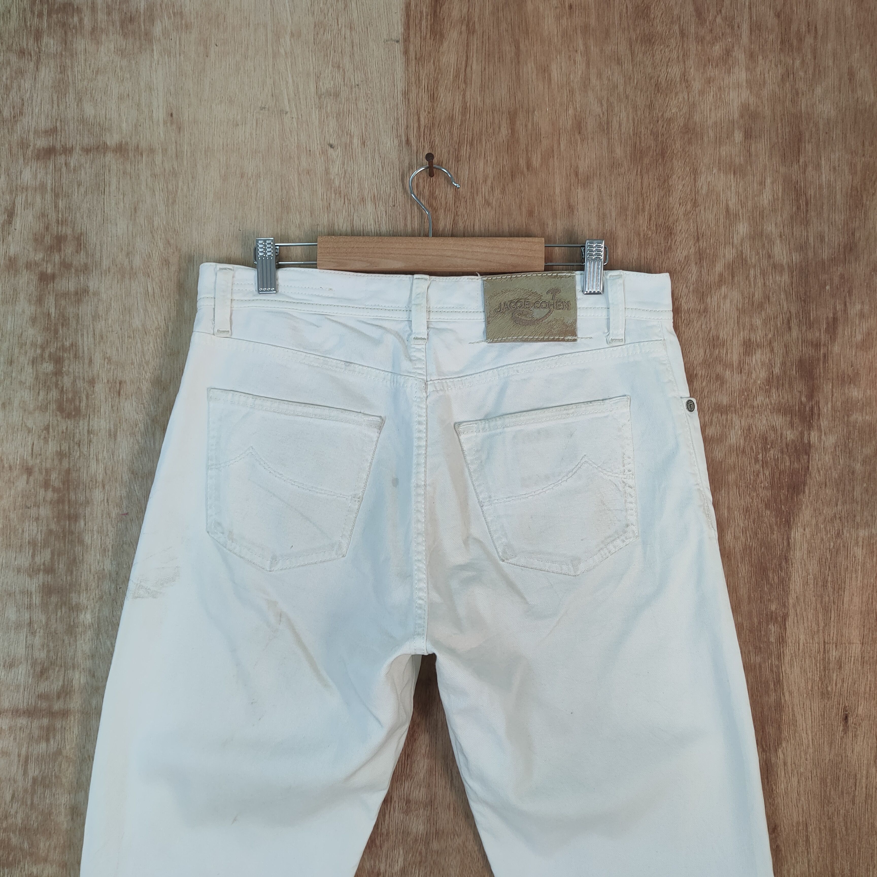 Jacob Cohen JACOB COHEN WHITE JEANS DENIM PANTS Size US 33 - 7 Thumbnail